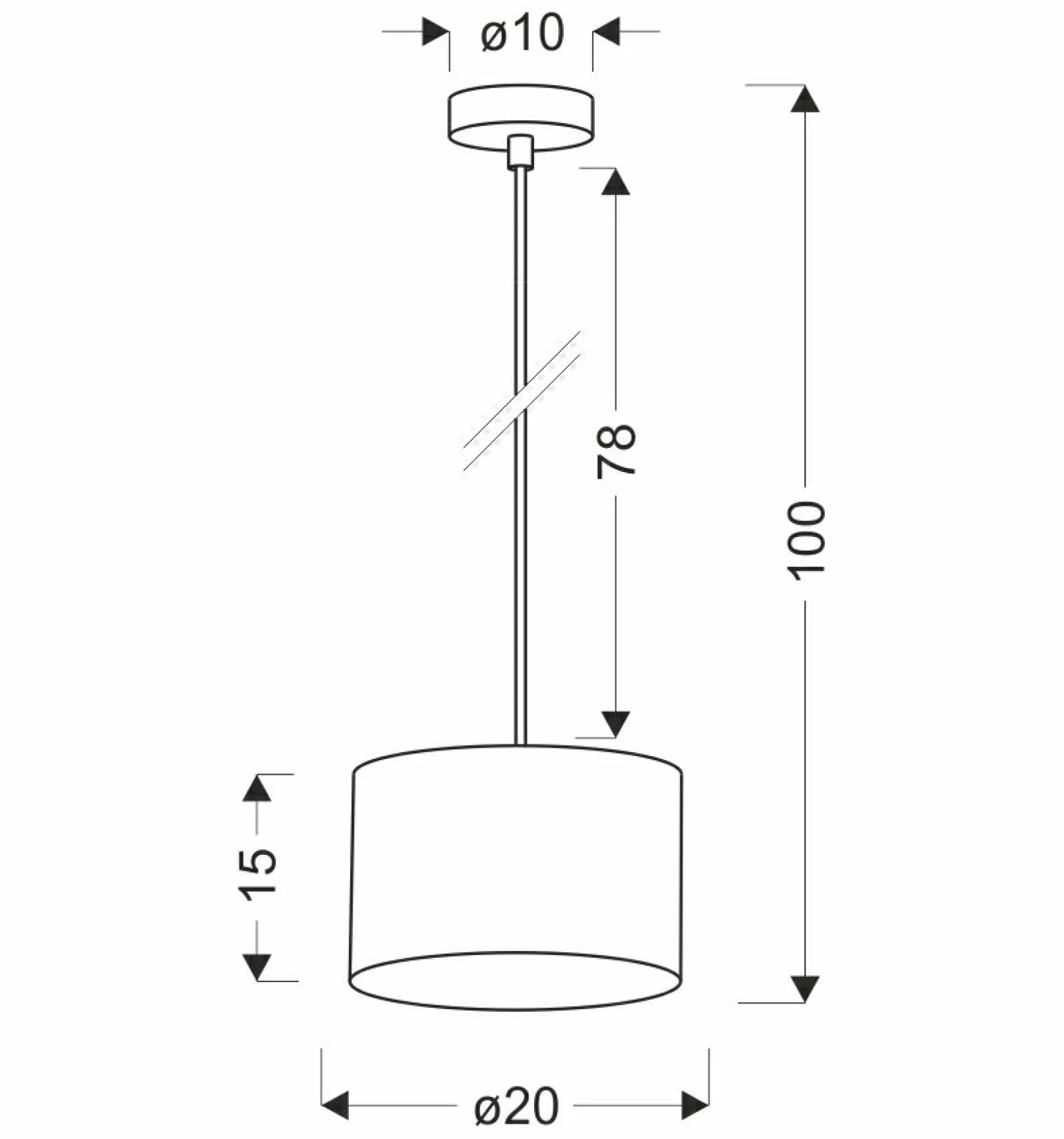Best Prosta lampa wisząca z czarno-złotym abażurem 31-37572 PANDY | Kaja Żyrandole Nowoczesne