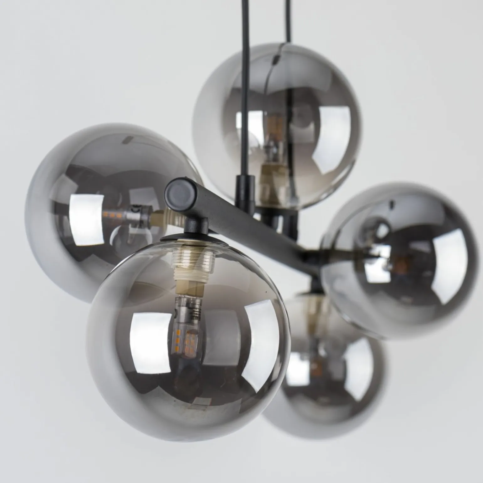 Flash Sale Prosta lampa wisząca z ozdobnymi kulami TK 6707 z serii ESTERA | Kaja Żyrandole Nowoczesne