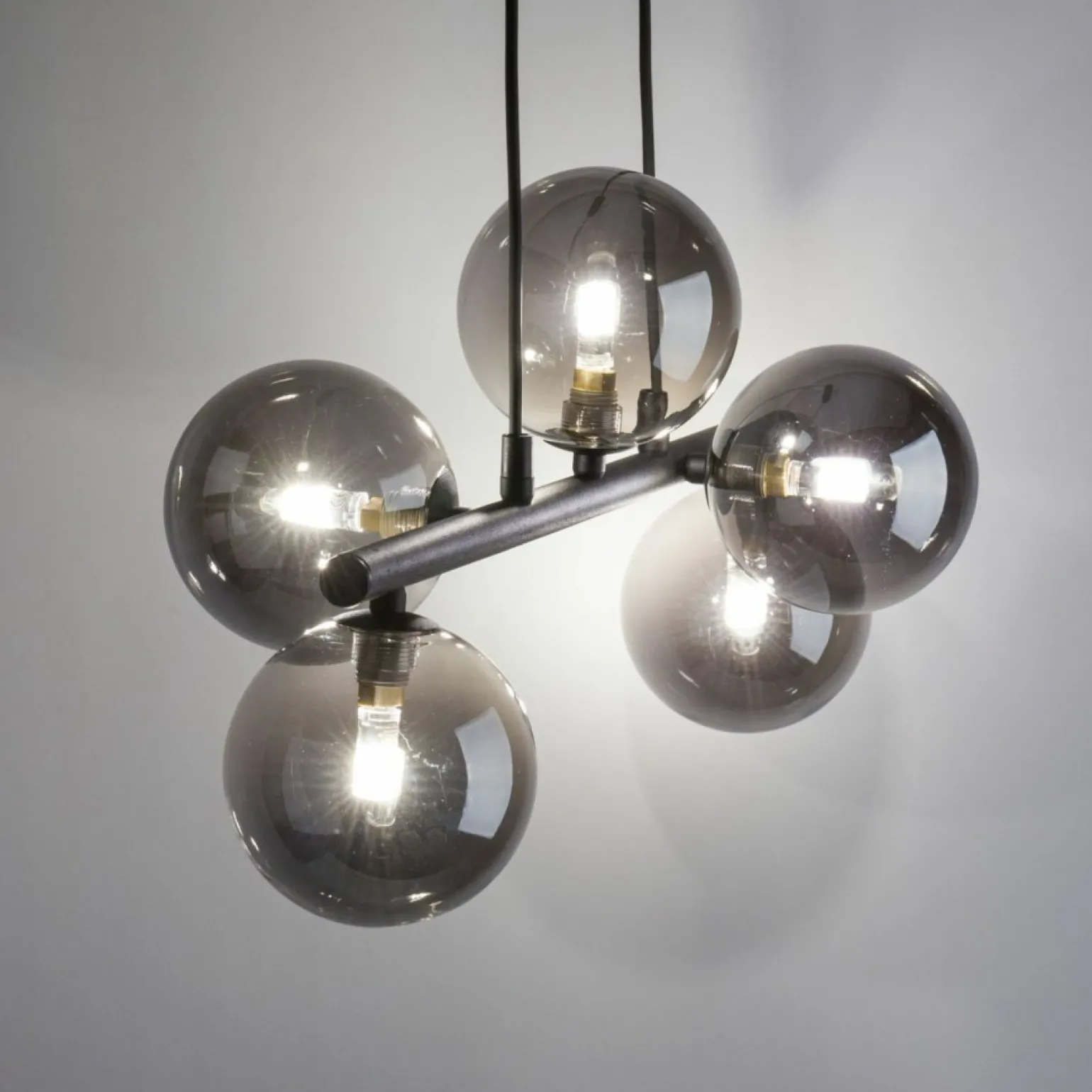 Flash Sale Prosta lampa wisząca z ozdobnymi kulami TK 6707 z serii ESTERA | Kaja Żyrandole Nowoczesne