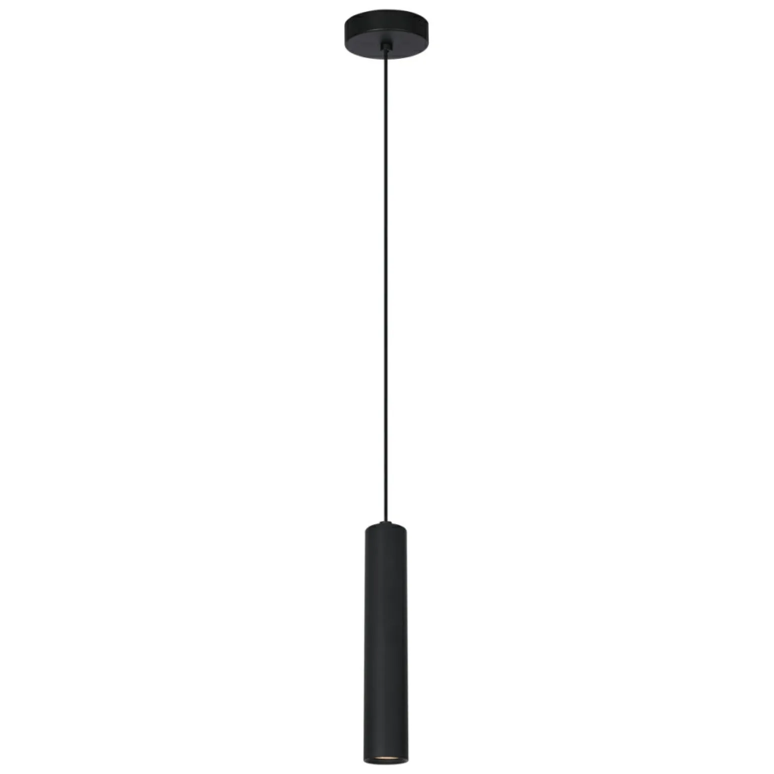 Sale Prosty zwis do nowoczesnej kuchni PND-48930-1-BK LOPUS | Kaja Żyrandole Nowoczesne