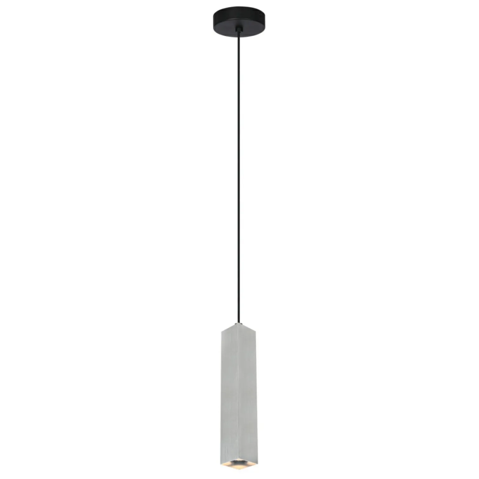 Cheap Punktowa lampa wisząca na żarówkę GU10 PND-28394-1-ALU ANDER | Kaja Żyrandole Nowoczesne