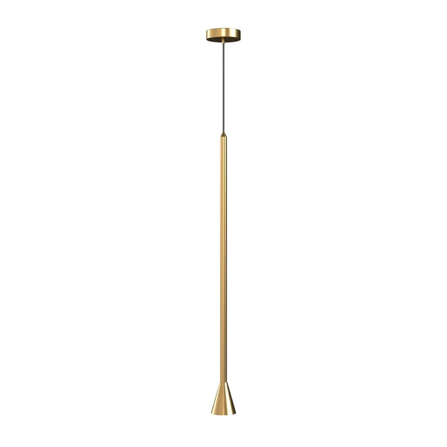 Clearance Punktowa lampa wisząca stożek na żarówkę GU10 P064PL-01G z serii ARROW Żyrandole Nowoczesne