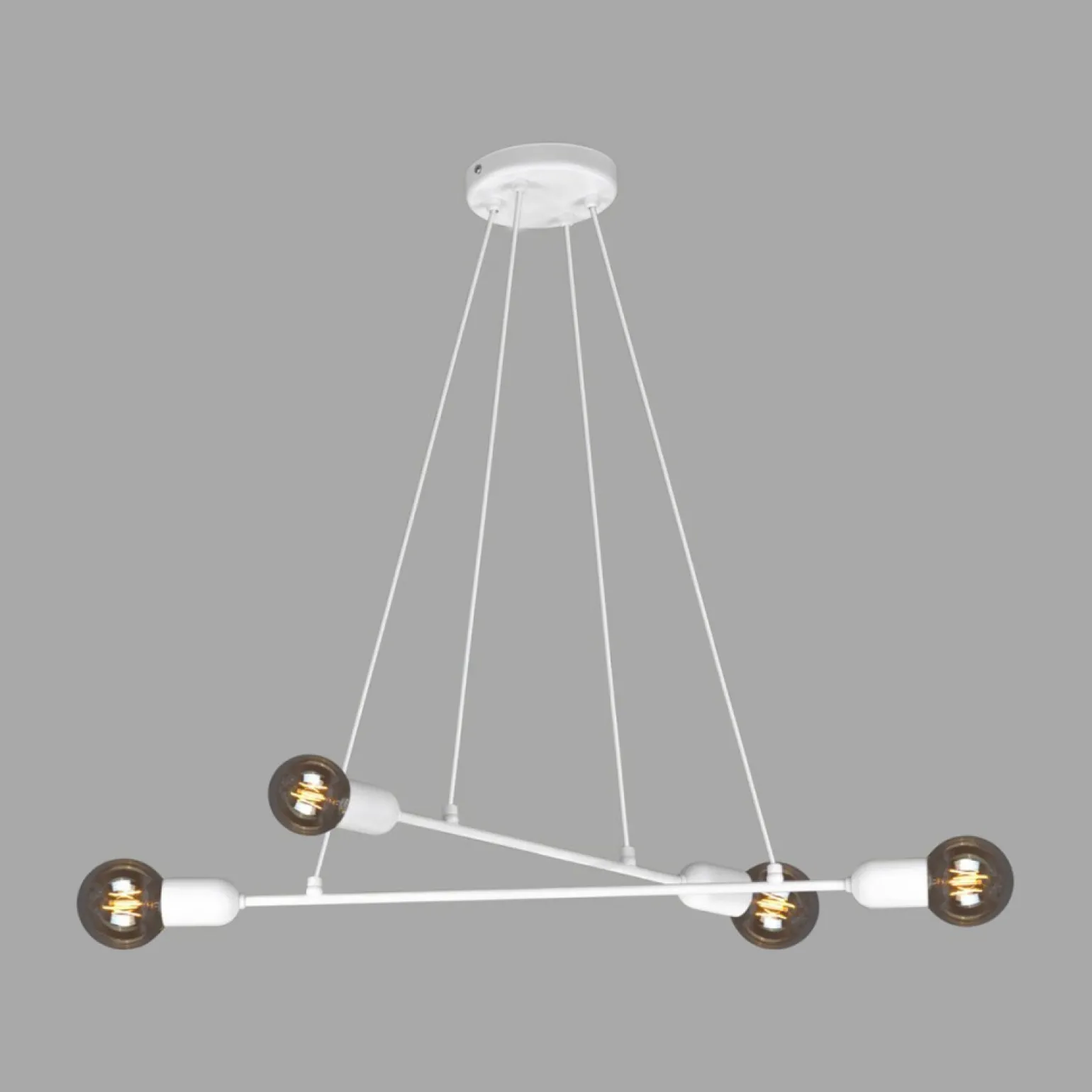 Best Regulowana lampa do pokoju dziecka K-4390 SITYA WHITE | Kaja Żyrandole Nowoczesne