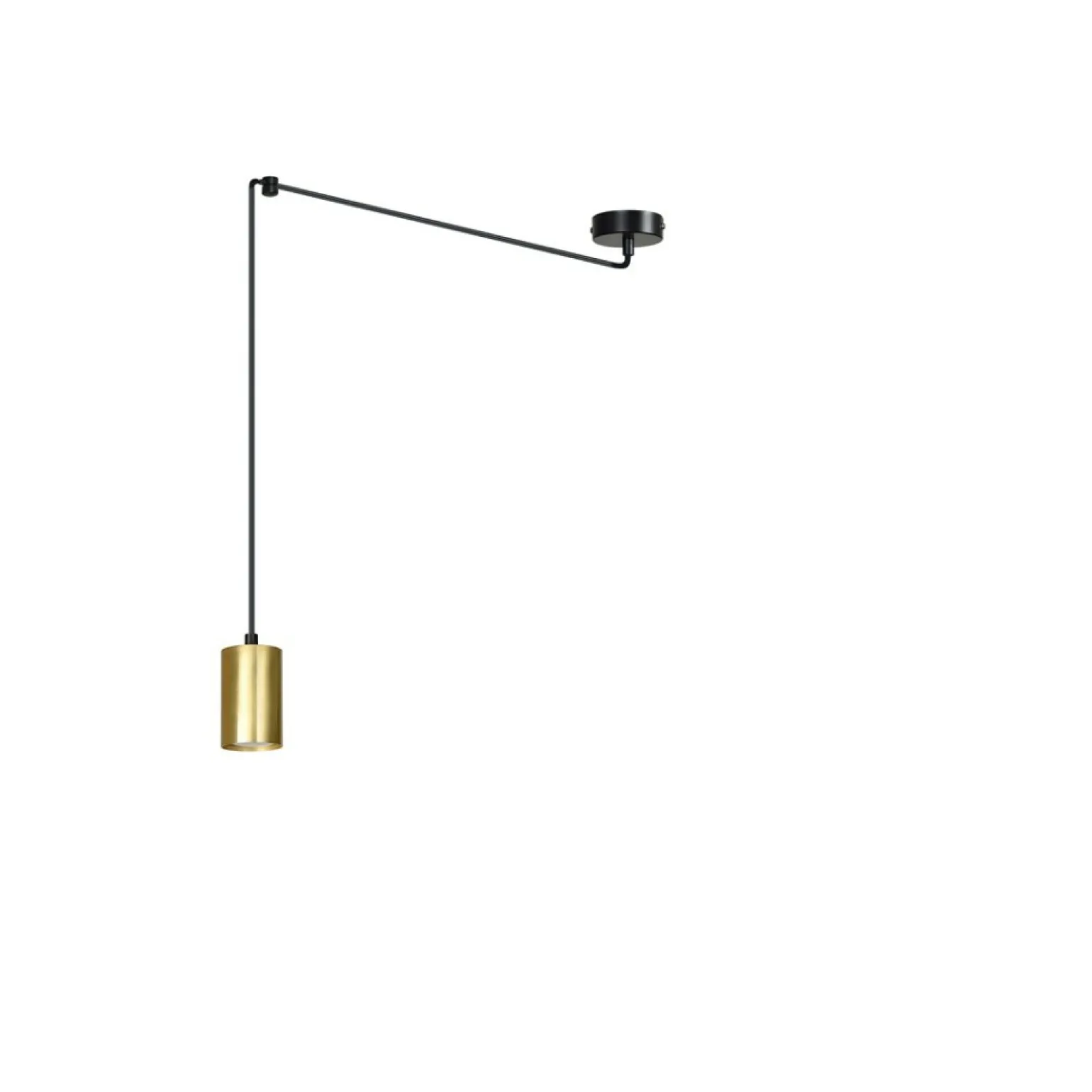 Sale Regulowana lampa wisząca w kolorze złota 526/1 | Kaja Oświetlenie Żyrandole Nowoczesne