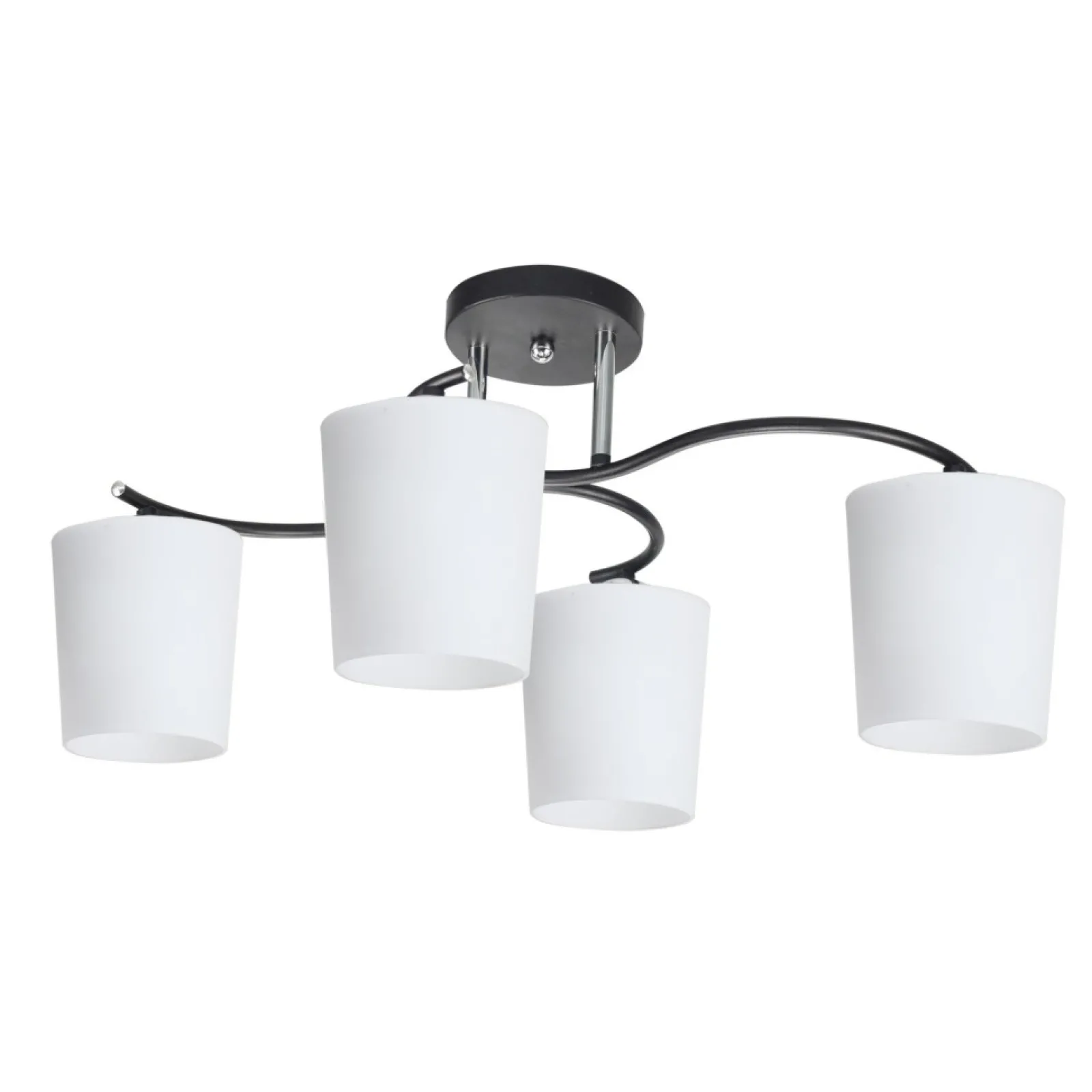 Sklep Kaja Retro lampa sufitowa, białe klosze 34-22677 ESNYR | Kaja Oświetlenie* Randole Tradycyjne
