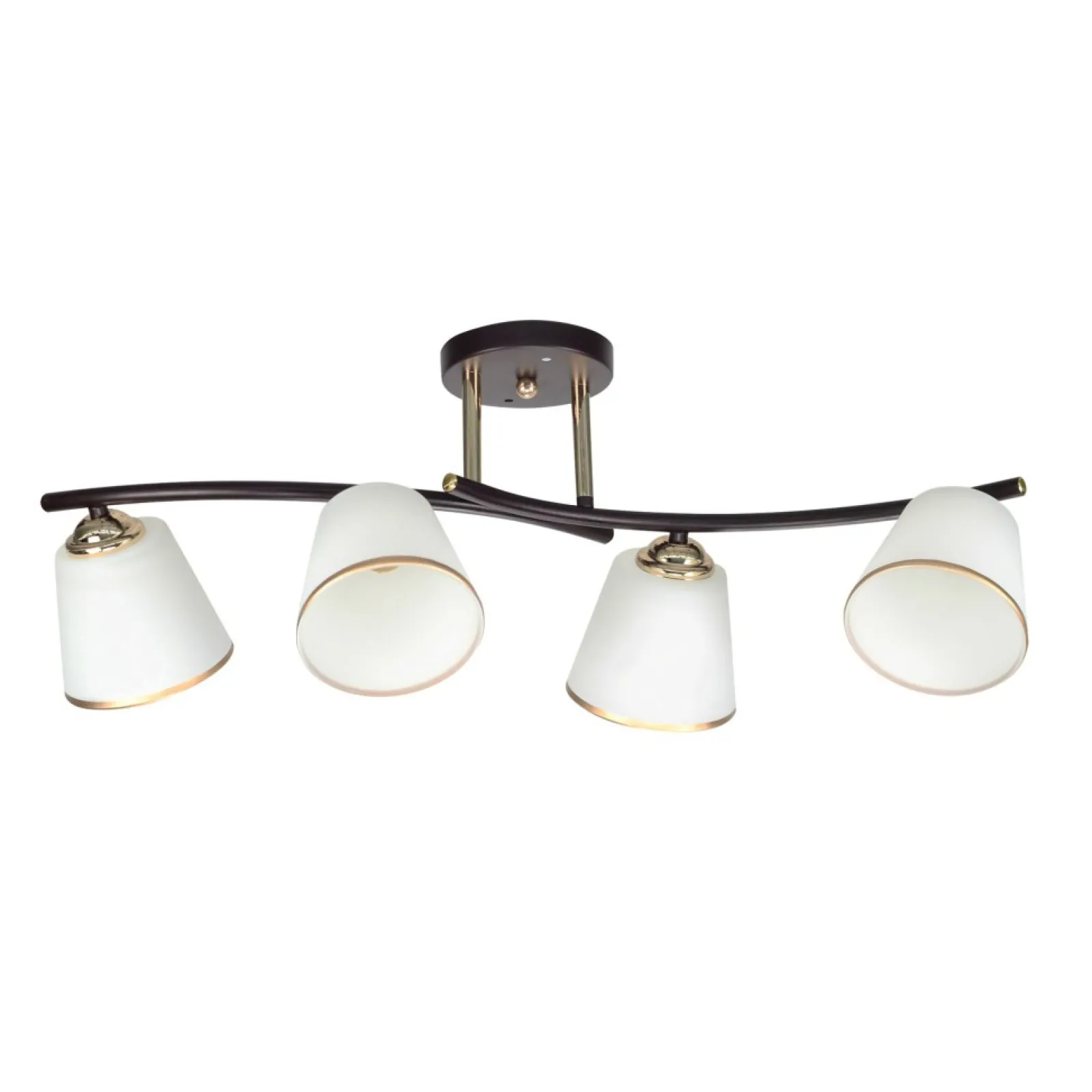 Sklep Kaja Retro lampa sufitowa z białymi kloszami 34-22646 GRECO | Kaja* Randole Tradycyjne