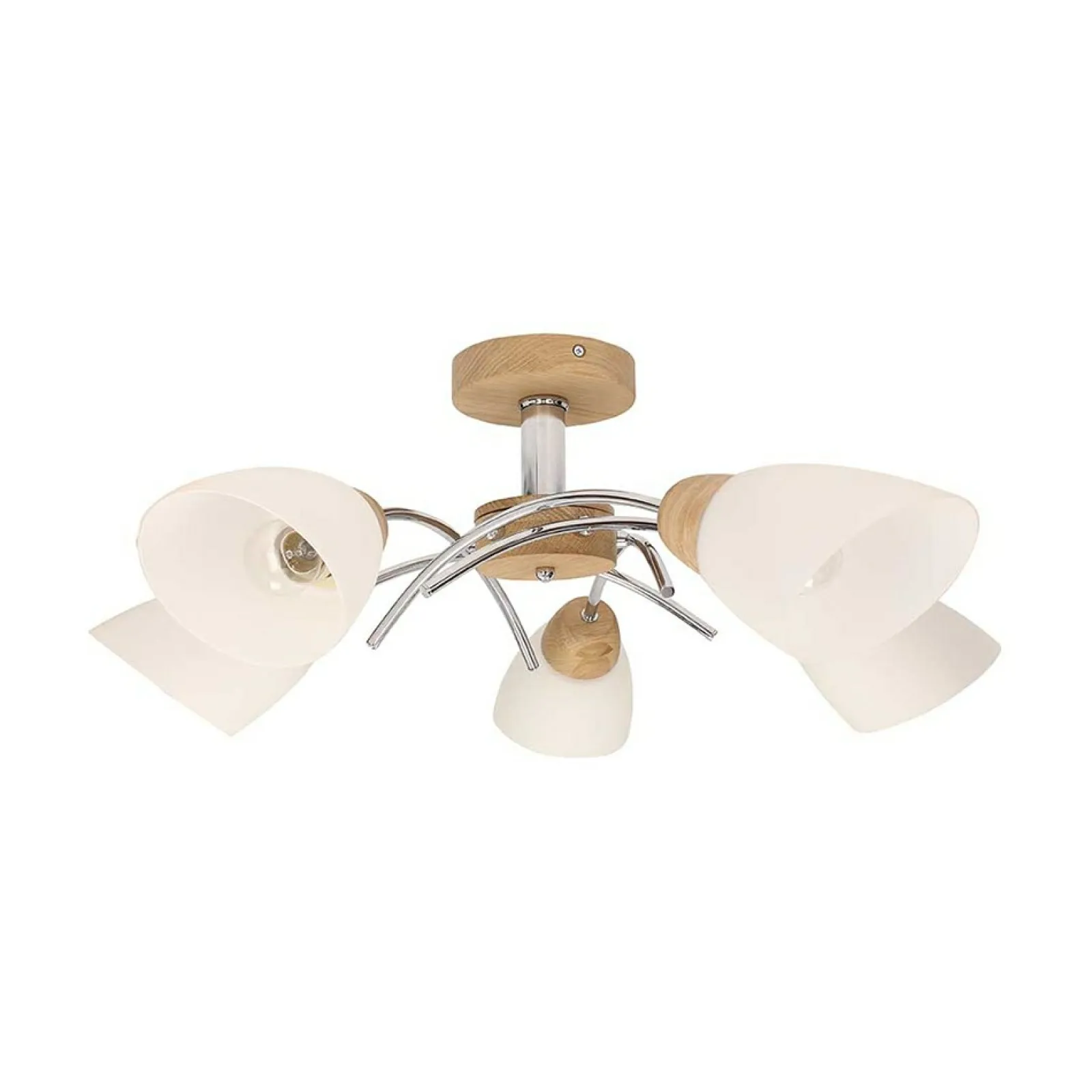 Sklep Kaja Retro lampa sufitowa z wykonana z drewna 8141574 VILETTA WOOD | Kaja* Randole Tradycyjne
