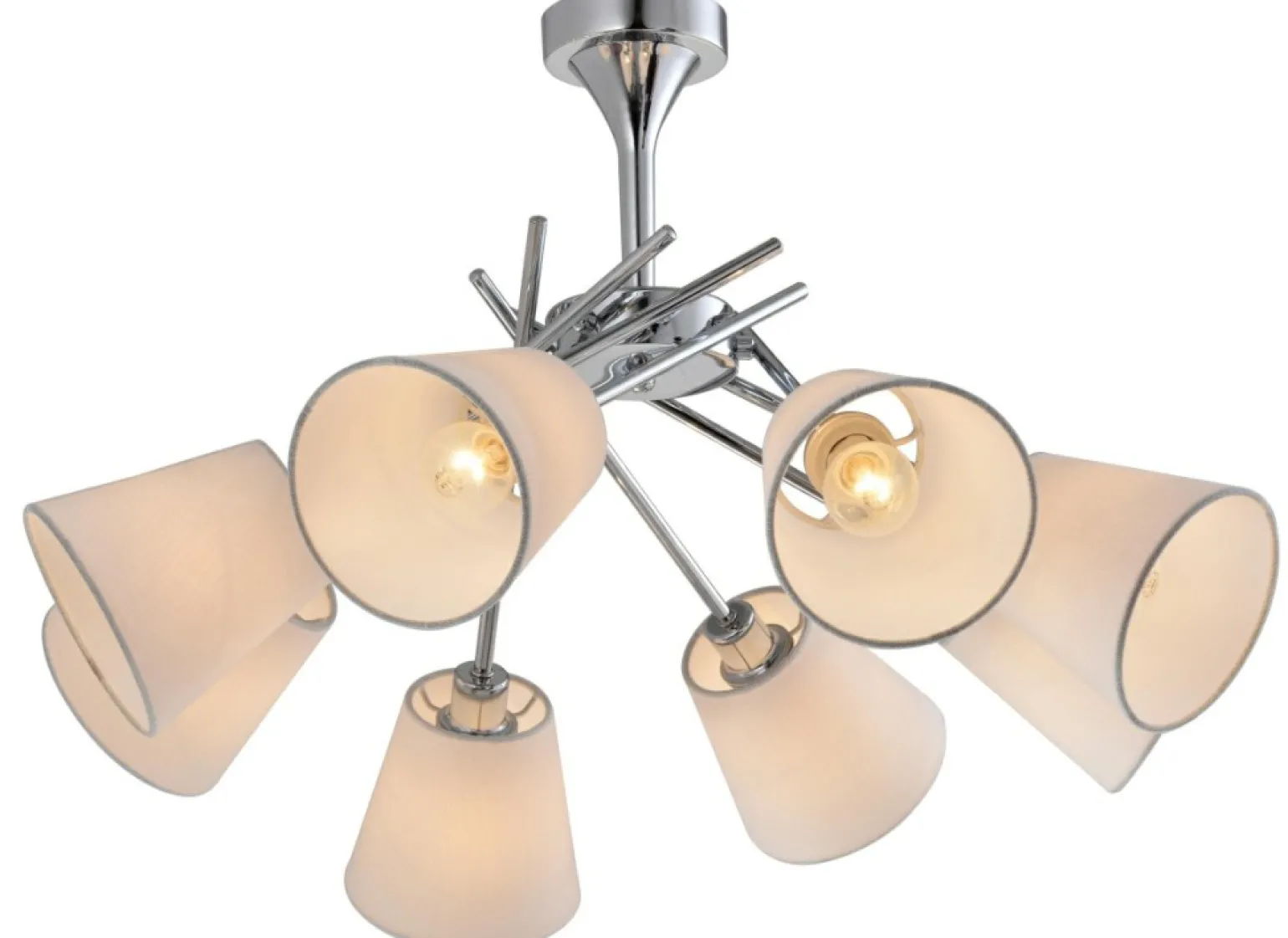 New Rozłożysta lampa sufitowa do salonu 38-70647 VOX | Kaja Oświetlenie Żyrandole Nowoczesne