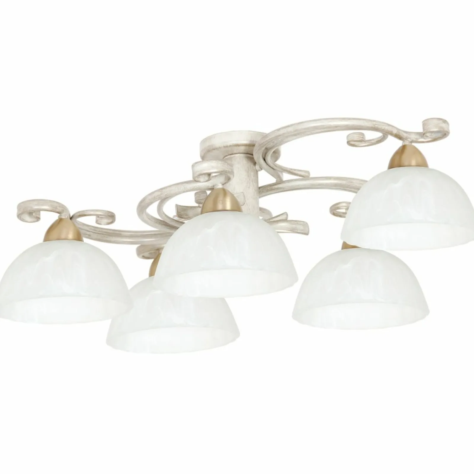 Sklep Kaja Rozłożysta lampa sufitowa w kolorze kremowym LX 5972 AURORA | Kaja* Randole Tradycyjne