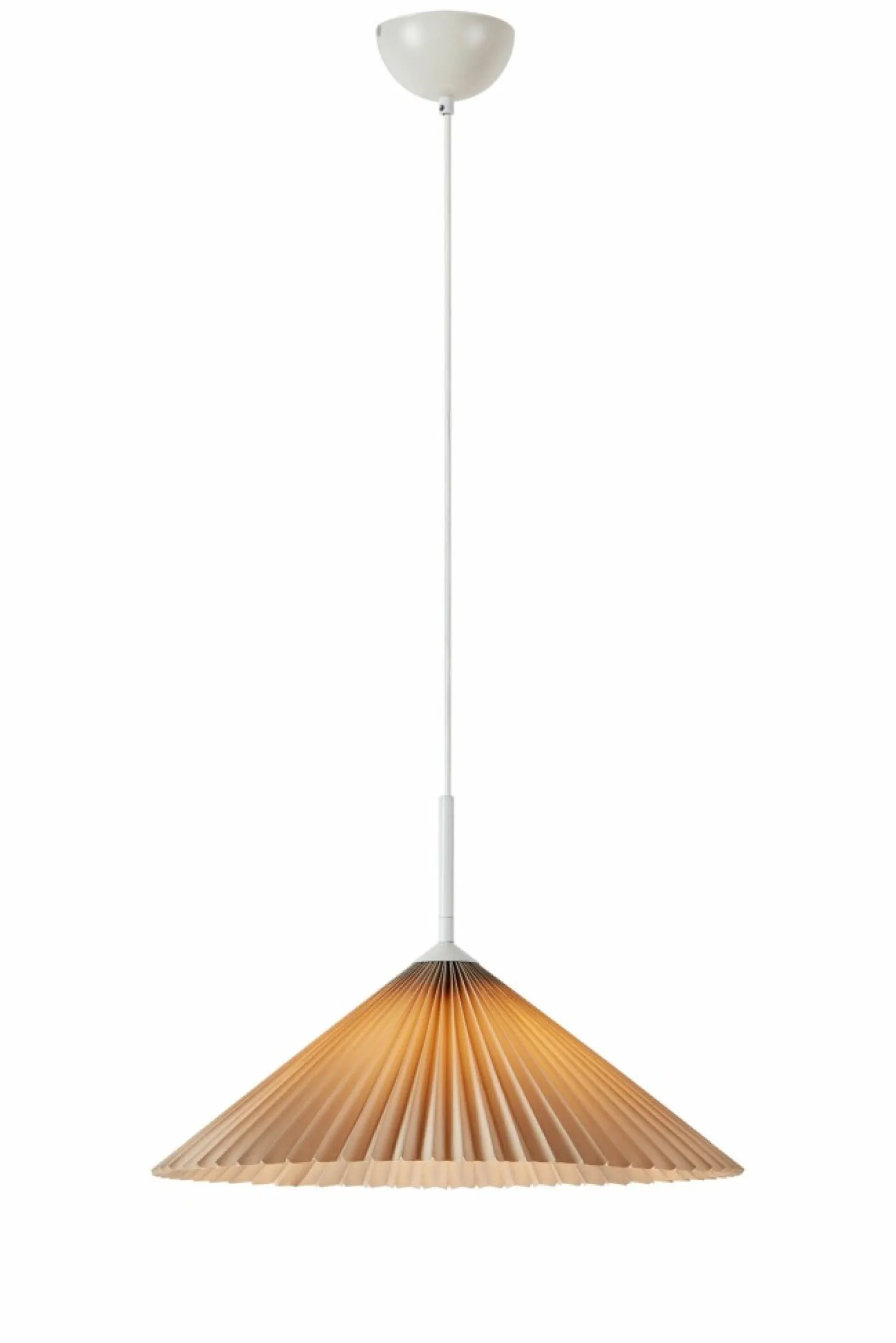 Cheap Rustykalna lampa wisząca z plisowanym abażurem 108710 PLISADO | Kaja Żyrandole Nowoczesne