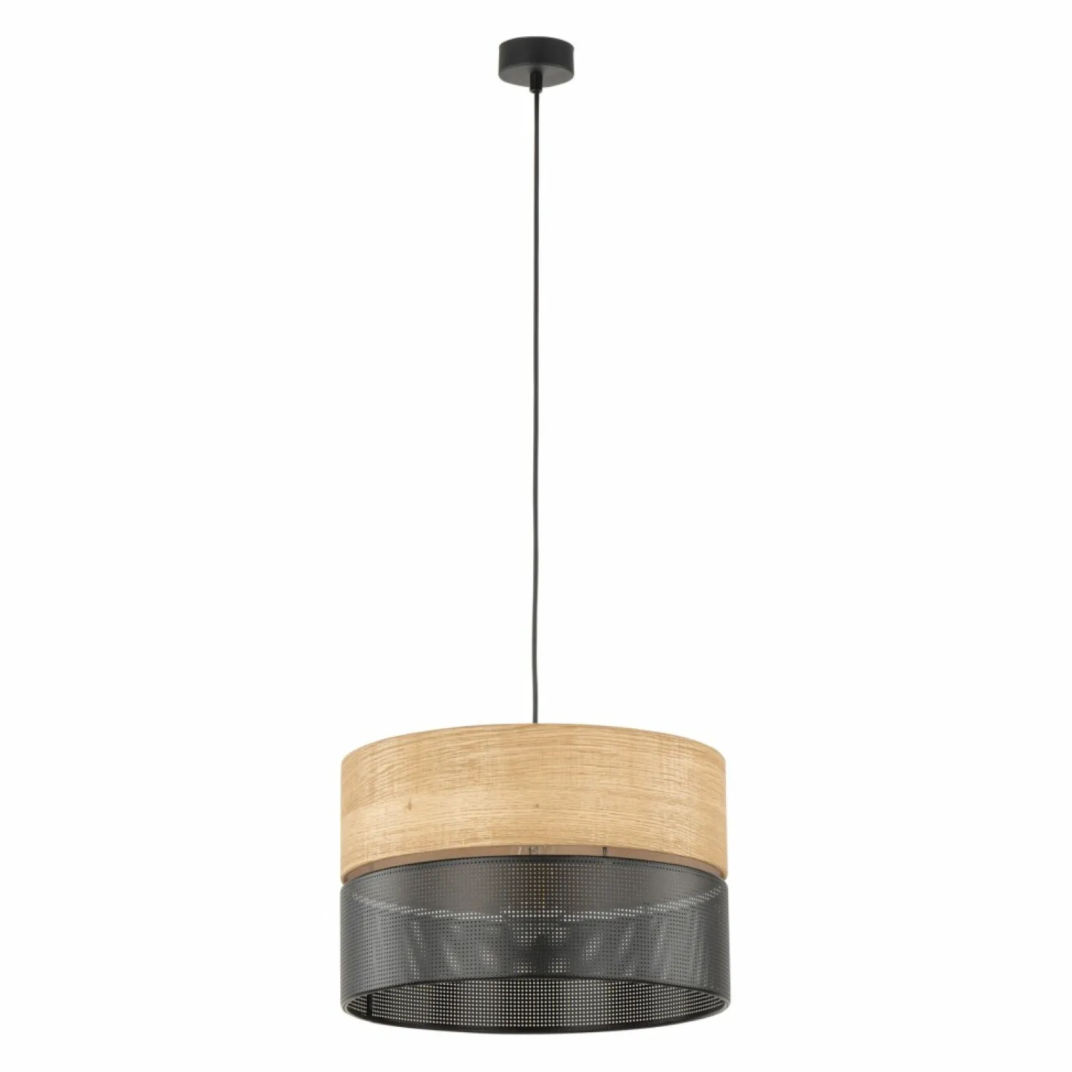 Cheap Rustykalny, regulowany zwis z abażurem boho TK 4799 z serii NICOL Żyrandole Nowoczesne