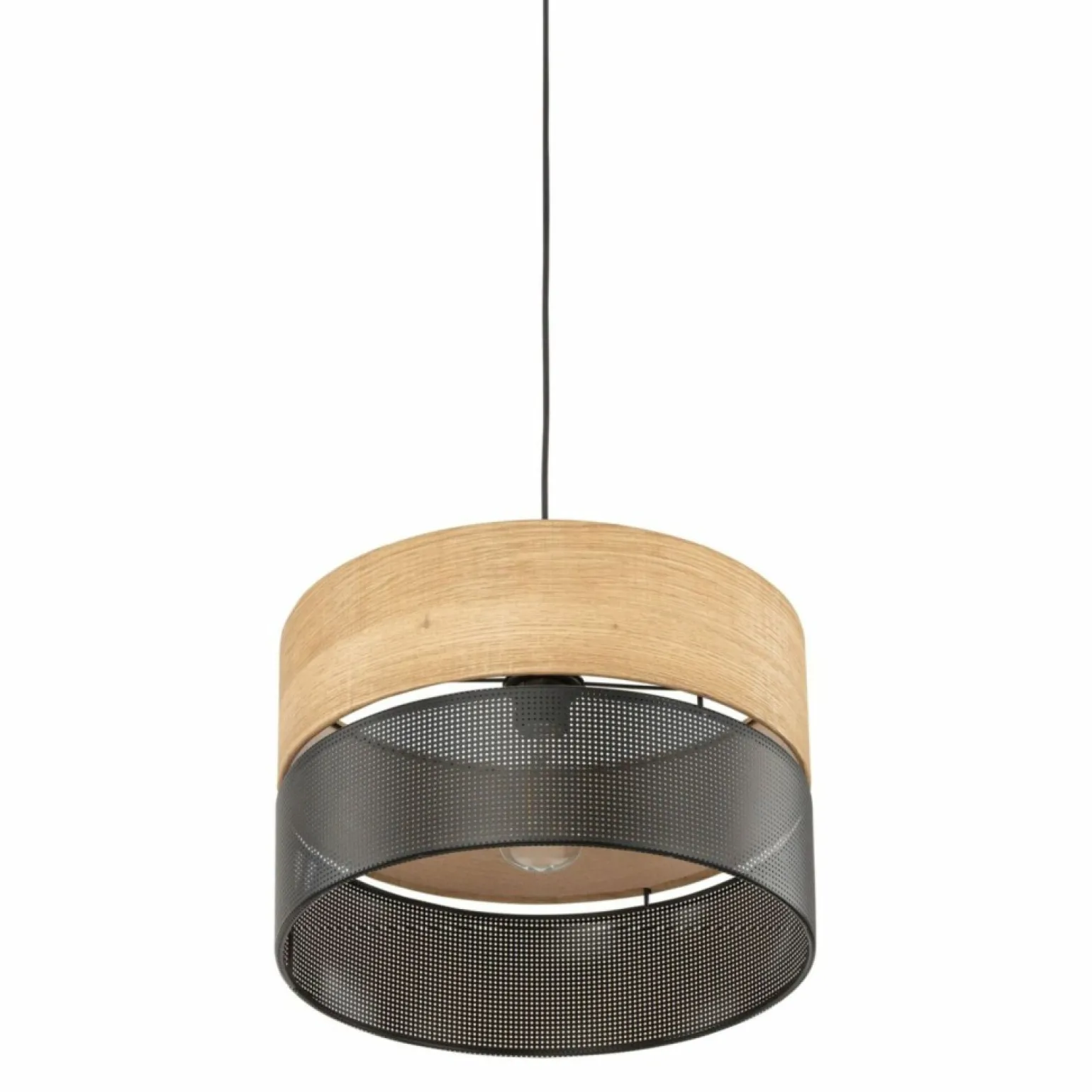 Cheap Rustykalny, regulowany zwis z abażurem boho TK 4799 z serii NICOL Żyrandole Nowoczesne