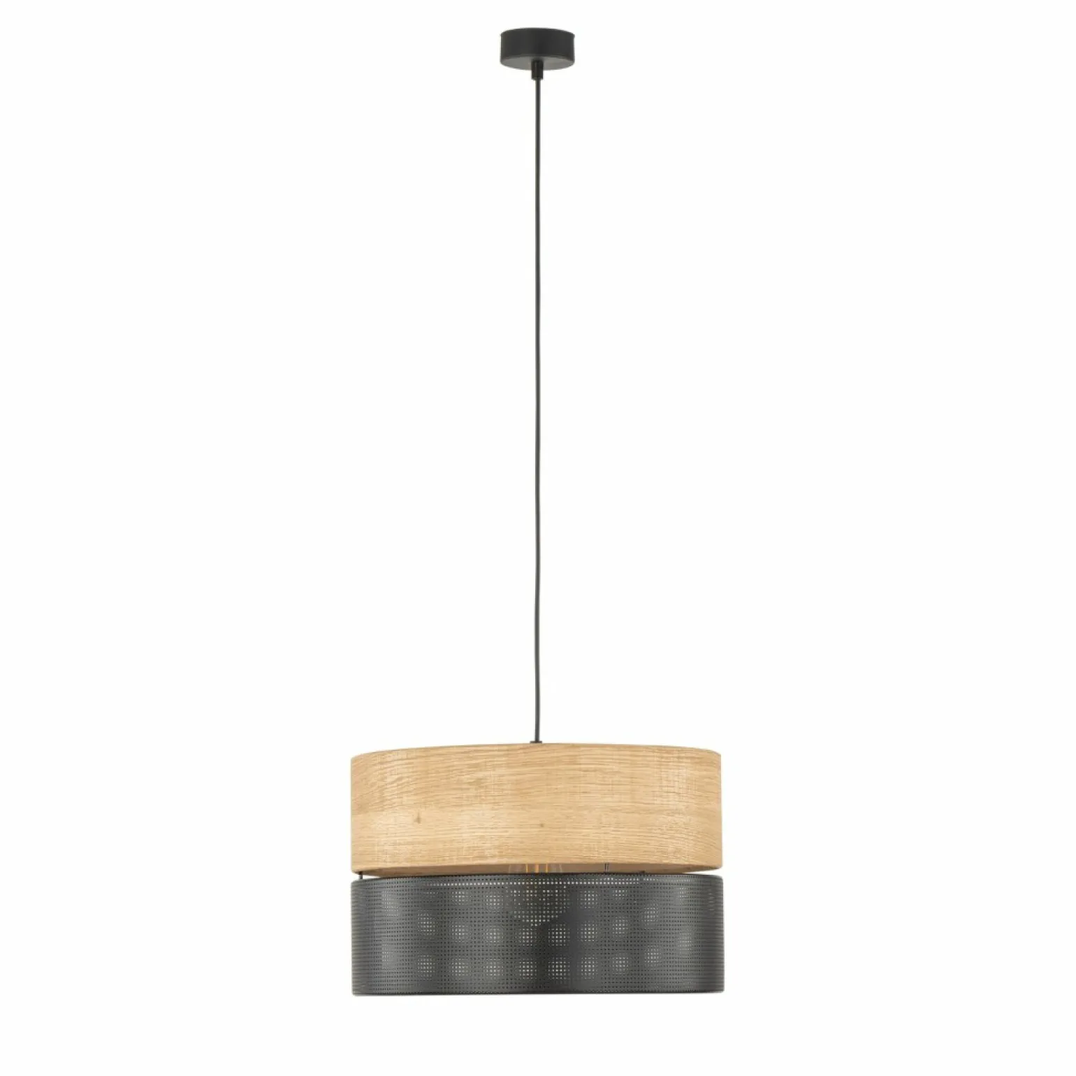 Cheap Rustykalny, regulowany zwis z abażurem boho TK 4799 z serii NICOL Żyrandole Nowoczesne
