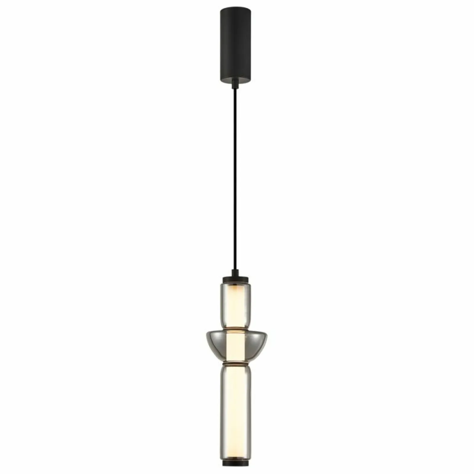 Flash Sale Smukła, ledowa, nowoczesna lampa wisząca ML0356 CAMPO | Kaja Żyrandole Nowoczesne