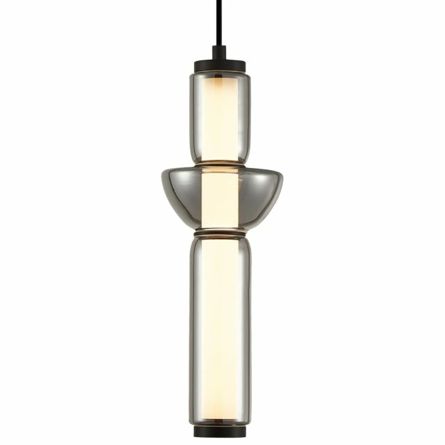 Flash Sale Smukła, ledowa, nowoczesna lampa wisząca ML0356 CAMPO | Kaja Żyrandole Nowoczesne