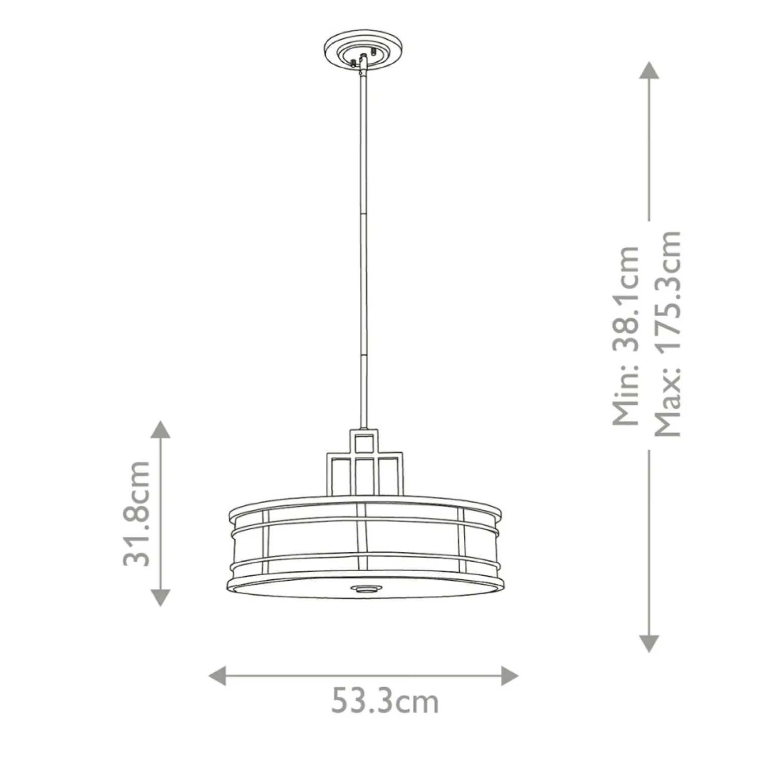 Cheap Solidna lampa wisząca do sypialni FE-FUSION-P-L-PNBR z serii FUSION Żyrandole Nowoczesne