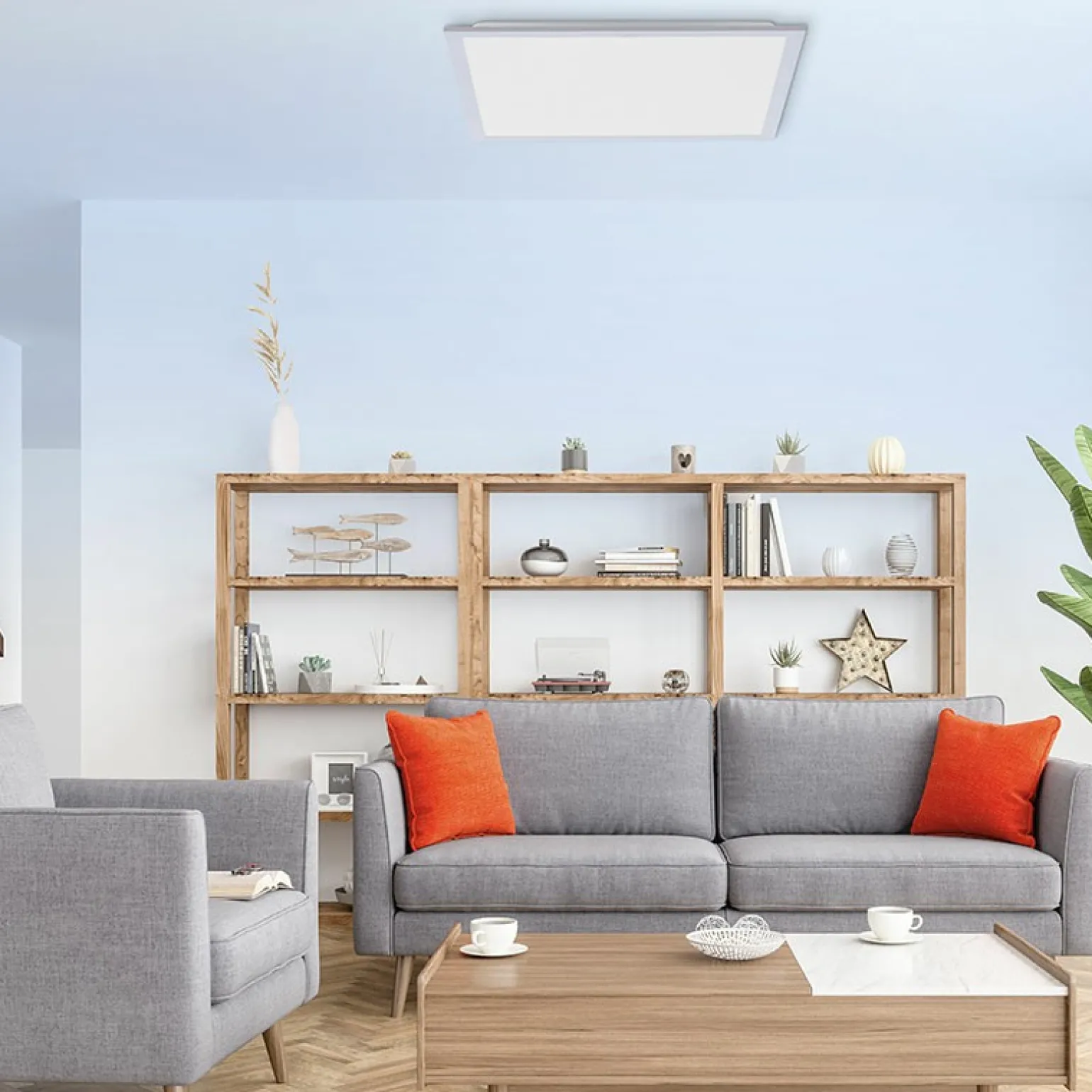 Best Sale plafon z pilotem do regulacji światła 14755-21 z serii FLAT Żyrandole Nowoczesne