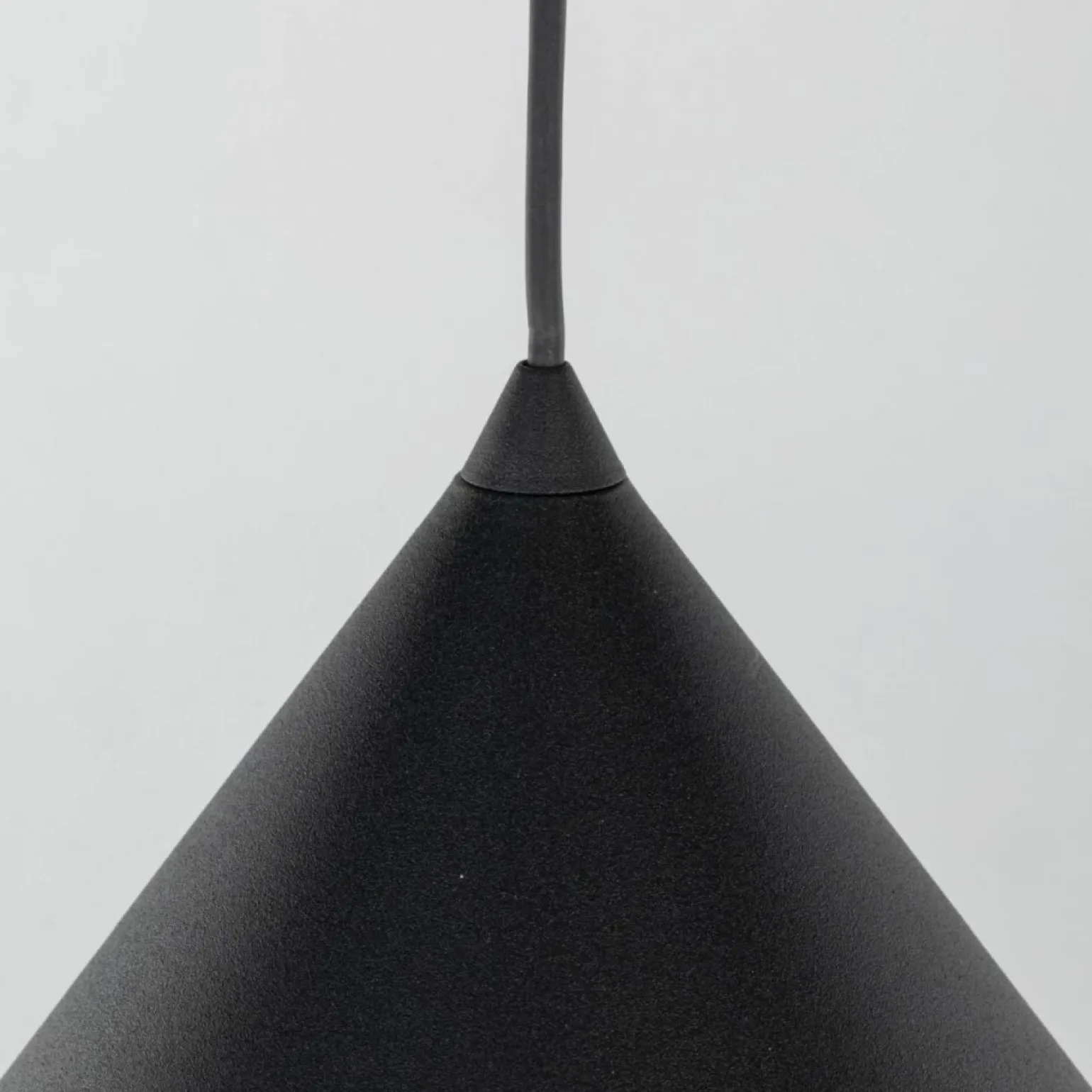 Fashion Stożkowa, czarna lampa wisząca TK 10059 CONO BLACK | Kaja Oświetlenie Żyrandole Nowoczesne