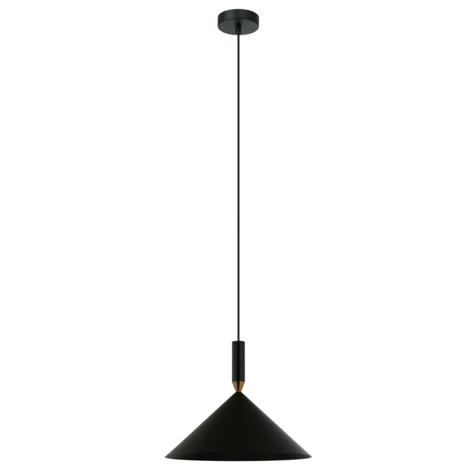 Cheap Stożkowa, industrialna lampa do kuchni PND-541101-BK z serii DRELLO Żyrandole Nowoczesne