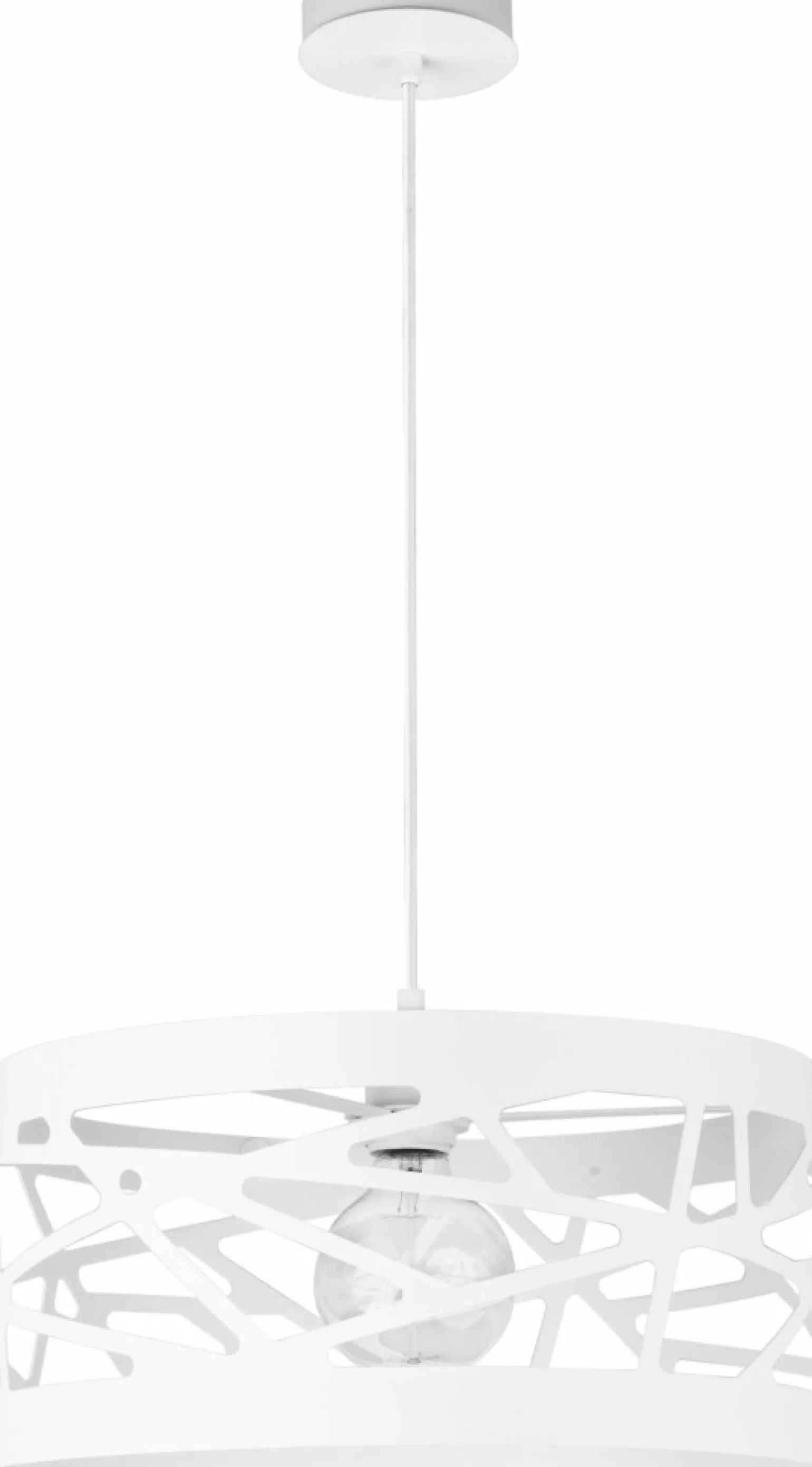 Best Stylowa, ażurowa lampa wisząca do sypialni SIG 31079 MODUŁ FREZ Żyrandole Nowoczesne