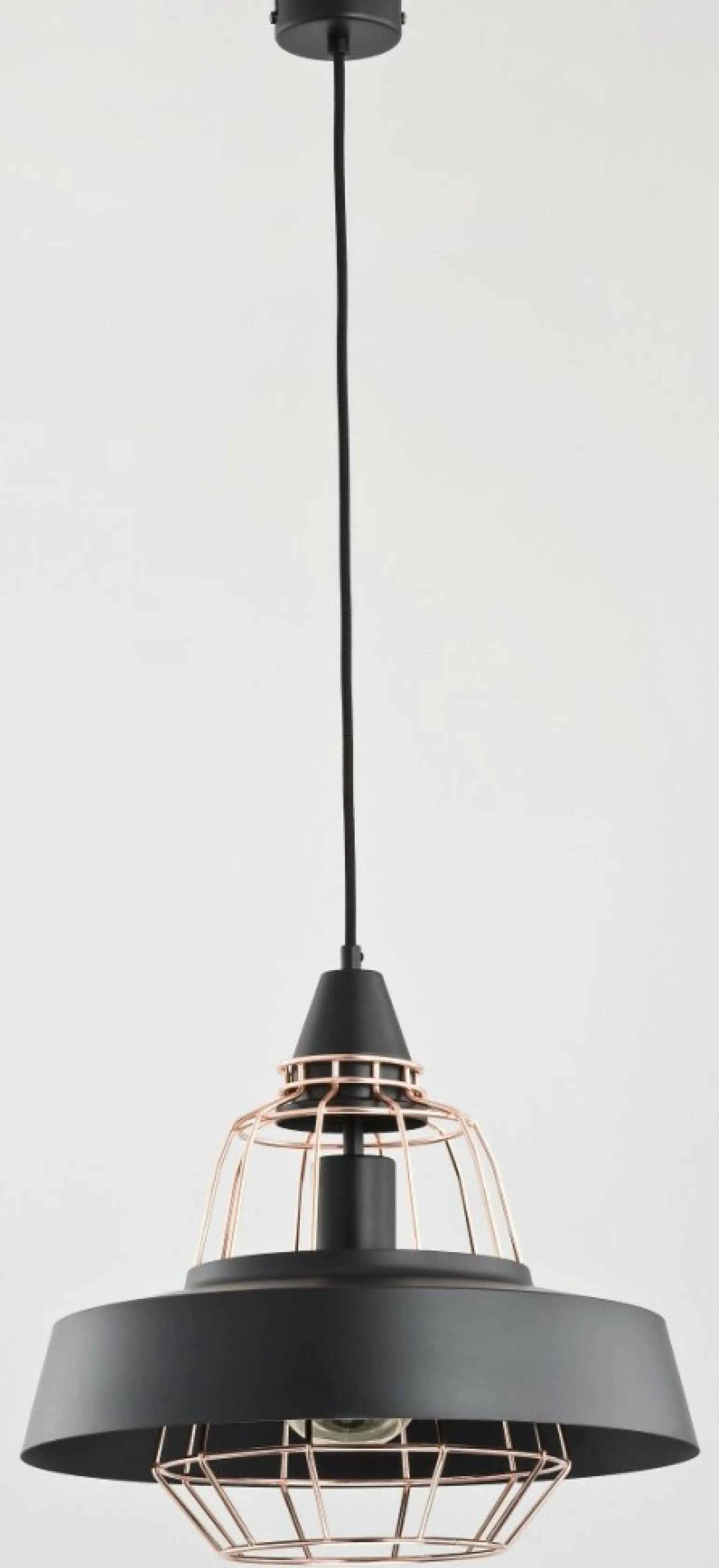 Flash Sale Stylowa, czarno-złota lampa w stylu loftowym AL 60378 | Kaja Żyrandole Nowoczesne