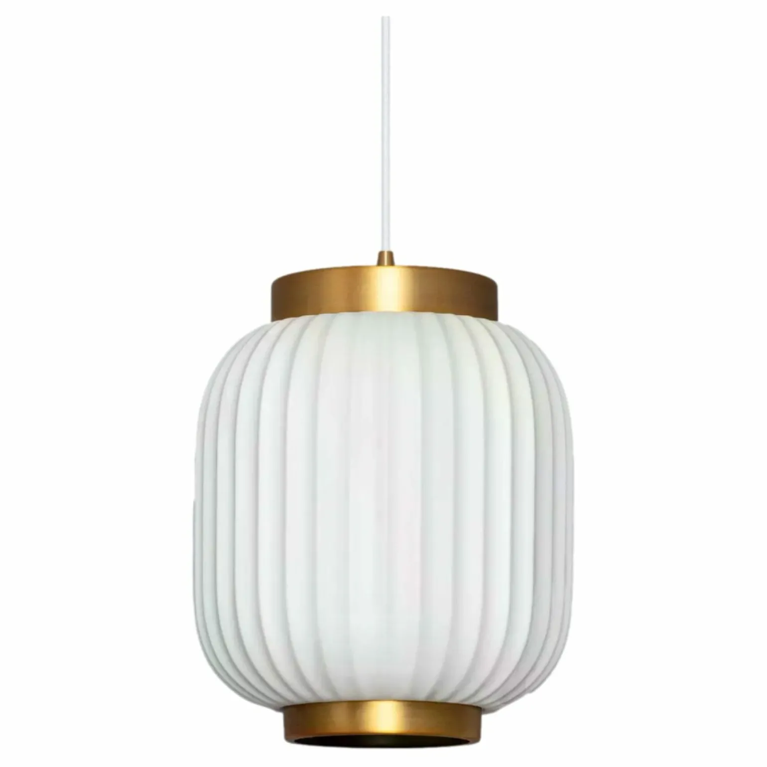 Outlet Stylowa lampa, biało-złoty klosz ABR-LWPP-E14 PORCELLADO | Kaja Żyrandole Nowoczesne