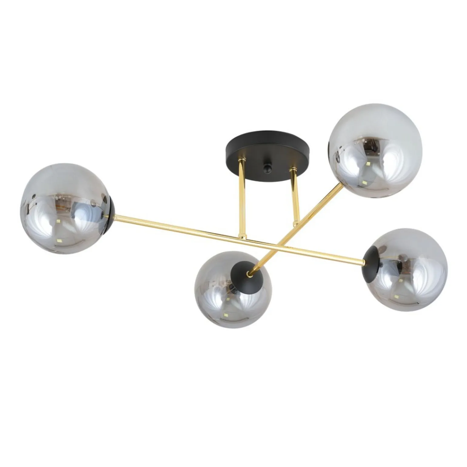 Shop Stylowa lampa sufitowa do nowoczesnej kuchni 1269/4 - MAGNUM | Kaja Żyrandole Nowoczesne
