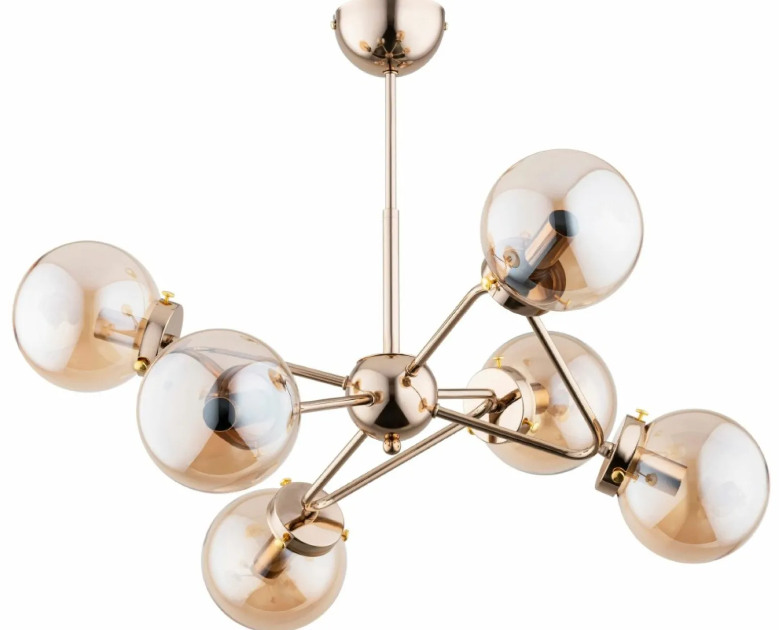 Shop Stylowa lampa w kolorze antycznego złota AL 63073 z serii TRYMER | Kaja Oświetle Żyrandole Nowoczesne