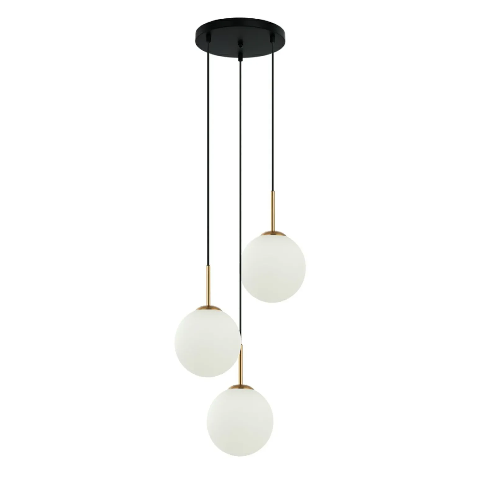 Best Sale Stylowa lampa wisząca classic modern PND-5578-3S-BRO-BK z serii DEORE Żyrandole Nowoczesne