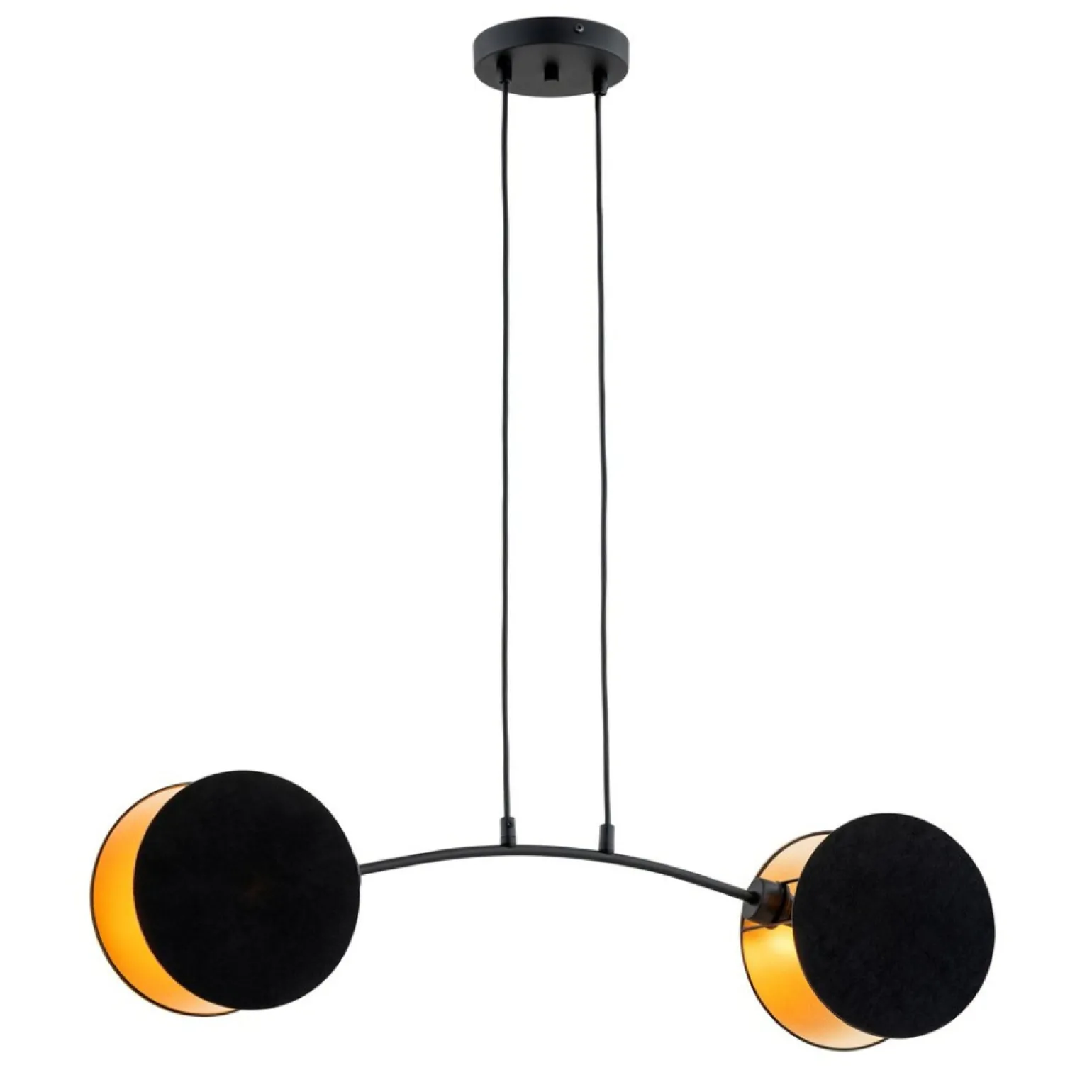 Hot Stylowa lampa wisząca do sypialni 1325/2 MOTIF | Kaja Oświetlenie Żyrandole Nowoczesne