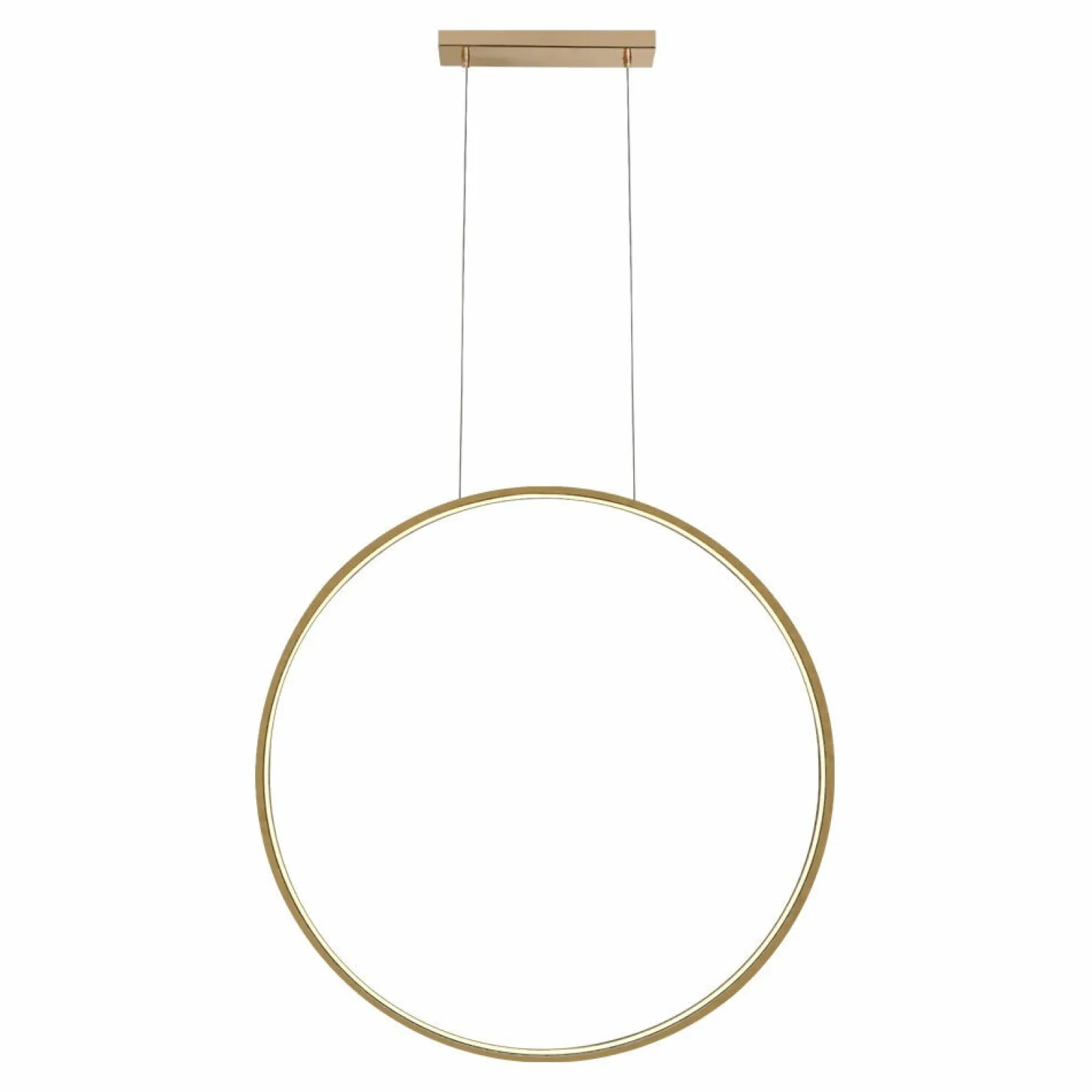 Best Sale Stylowa lampa wisząca duże koło ⌀87cm 3000K ANT 5314 AGARO | Kaja Żyrandole Nowoczesne