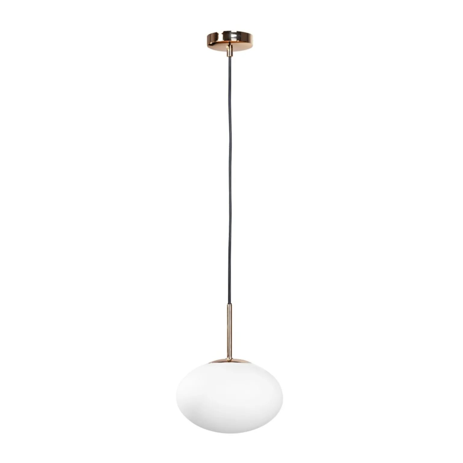Best Stylowa lampa wisząca z białym kloszem ZM 1183 OMI | Kaja Oświetlenie Żyrandole Nowoczesne