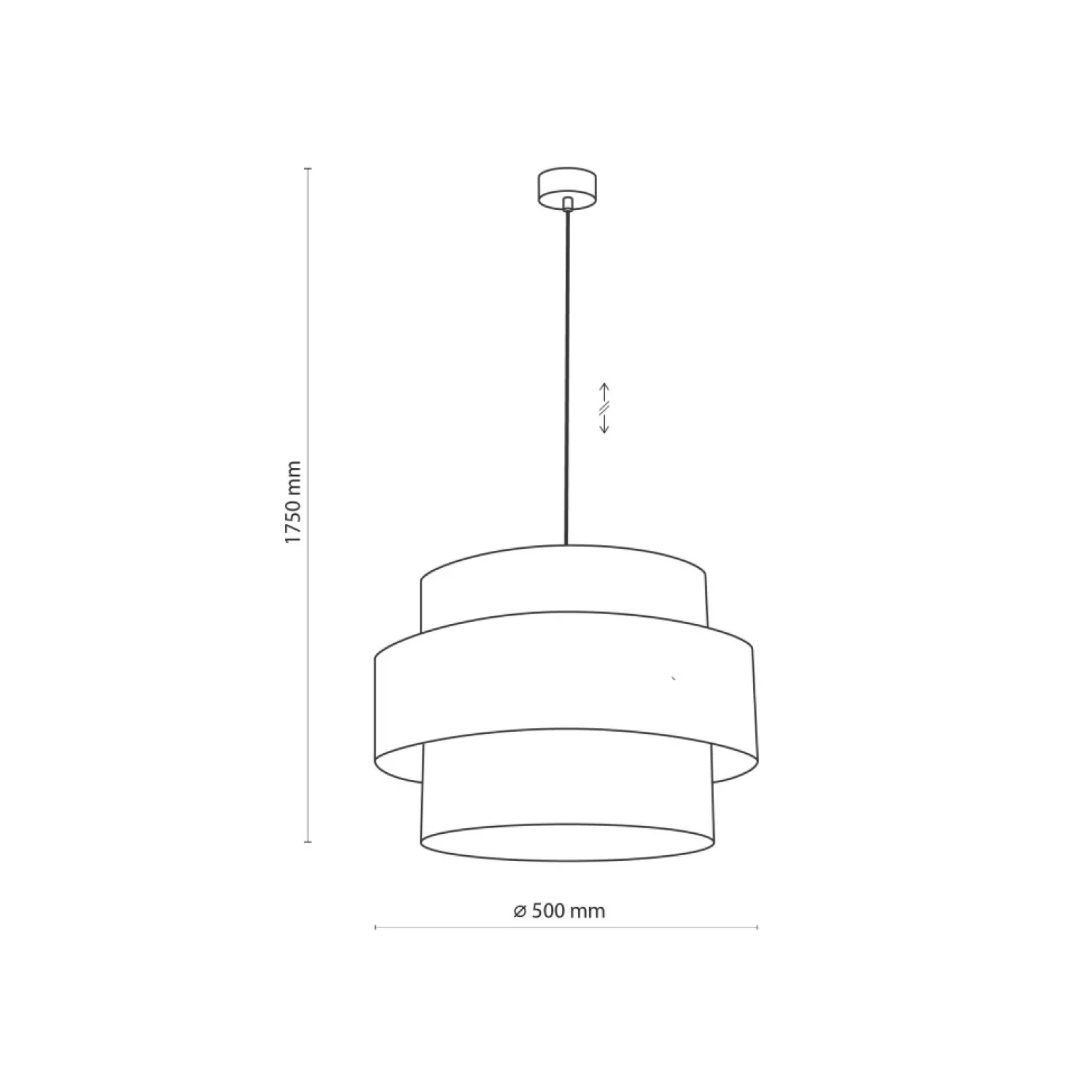 Shop Stylowa lampa wisząca z czarno-złotym abażurem TK 4706 CALISTO NEW Żyrandole Nowoczesne