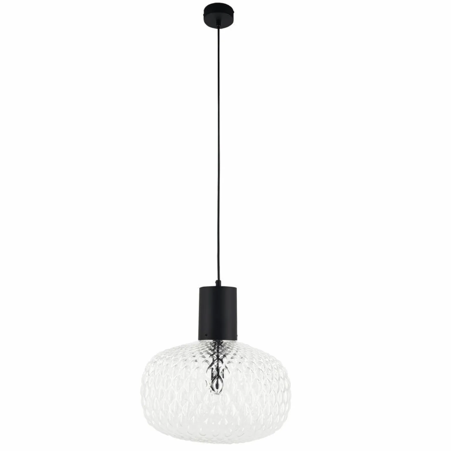 Outlet Stylowa lampa wisząca z dekoracyjnym kloszem ANT 5209 TANPO | Kaja Żyrandole Nowoczesne