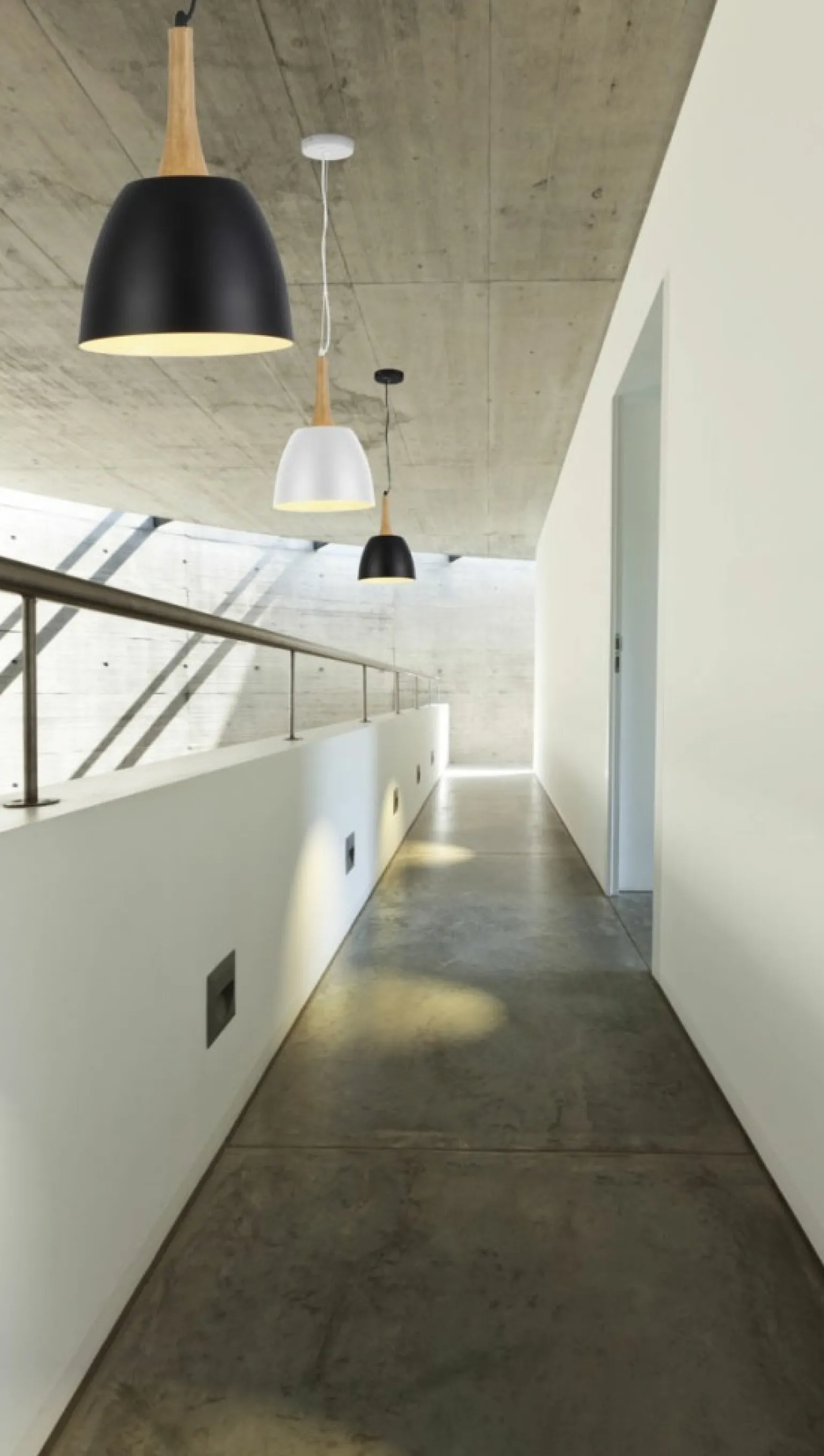 Best Sale Stylowa lampa wisząca z drewnianą oprawką AZ1332 PRATO | Kaja Żyrandole Nowoczesne