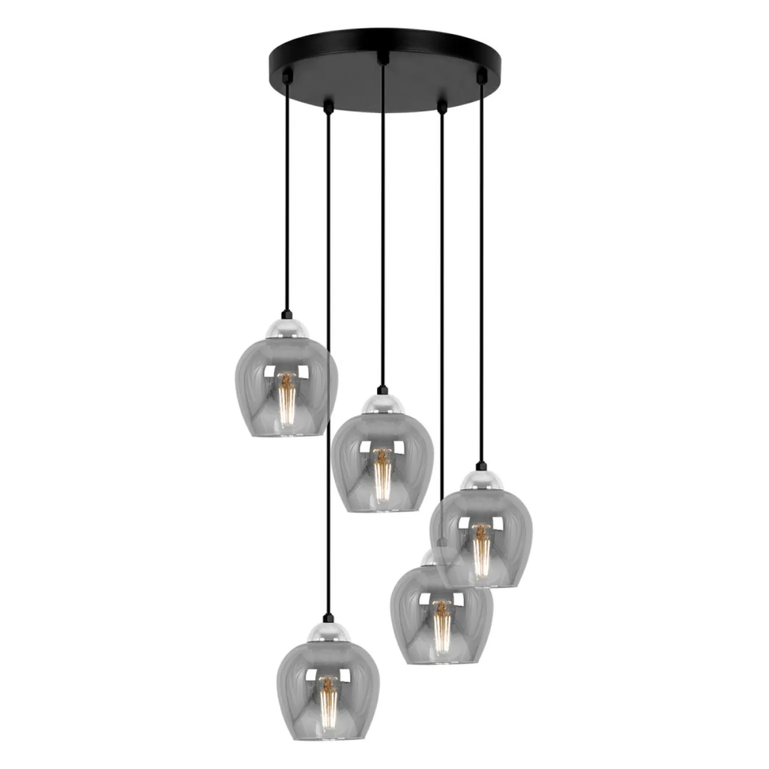 Best Sale Stylowa lampa wisząca z pięcioma punktami światła K-5612 z serii NIRA Żyrandole Nowoczesne