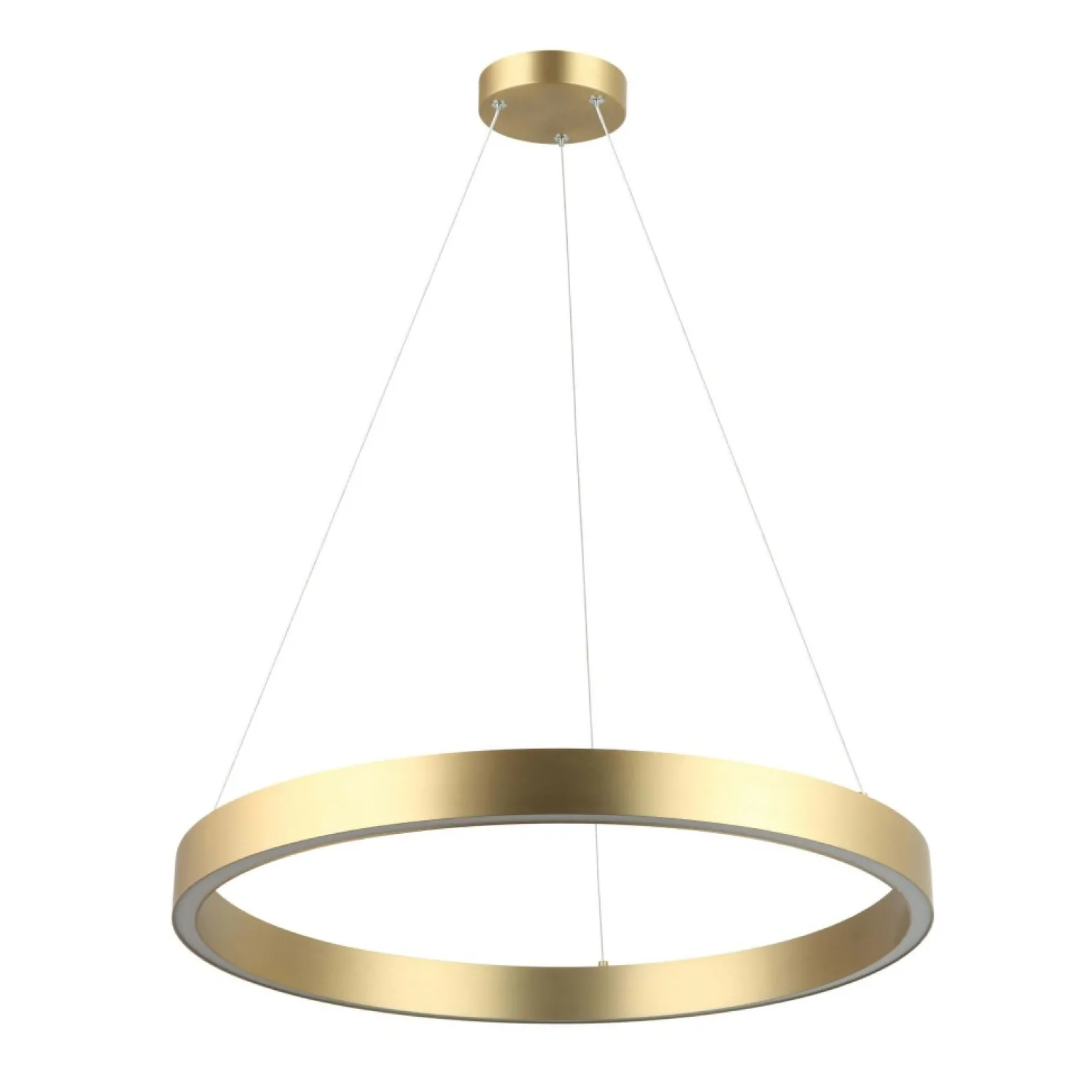 Best Sale Stylowa, ledowa lampa wisząca LP-033/1P S GD TRIANGLE z serii MIDWAY Żyrandole Nowoczesne