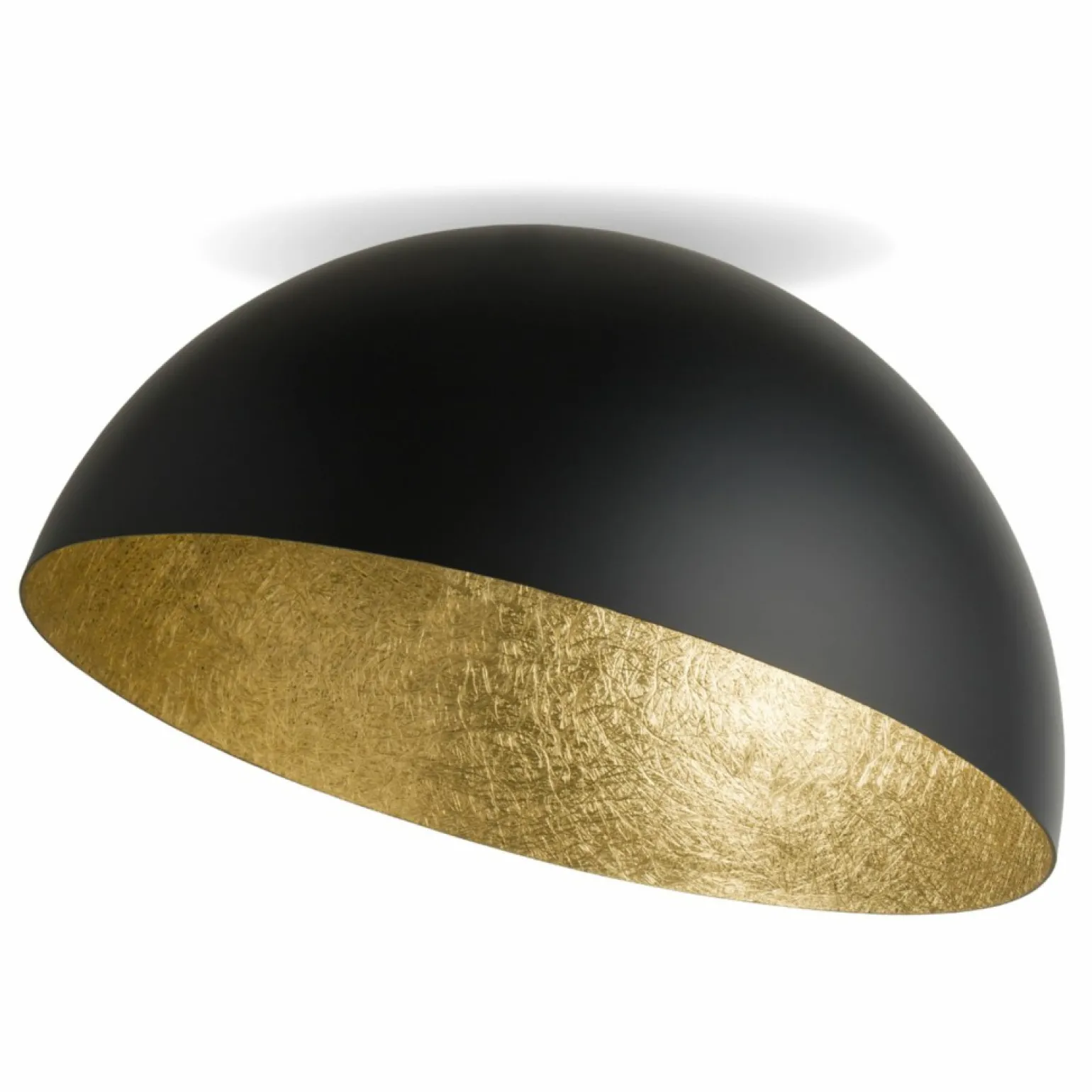 Cheap Stylowa oprawa natynkowa, półkula SIG 32471 z serii SFERA 90 CZ/ZŁ Żyrandole Nowoczesne