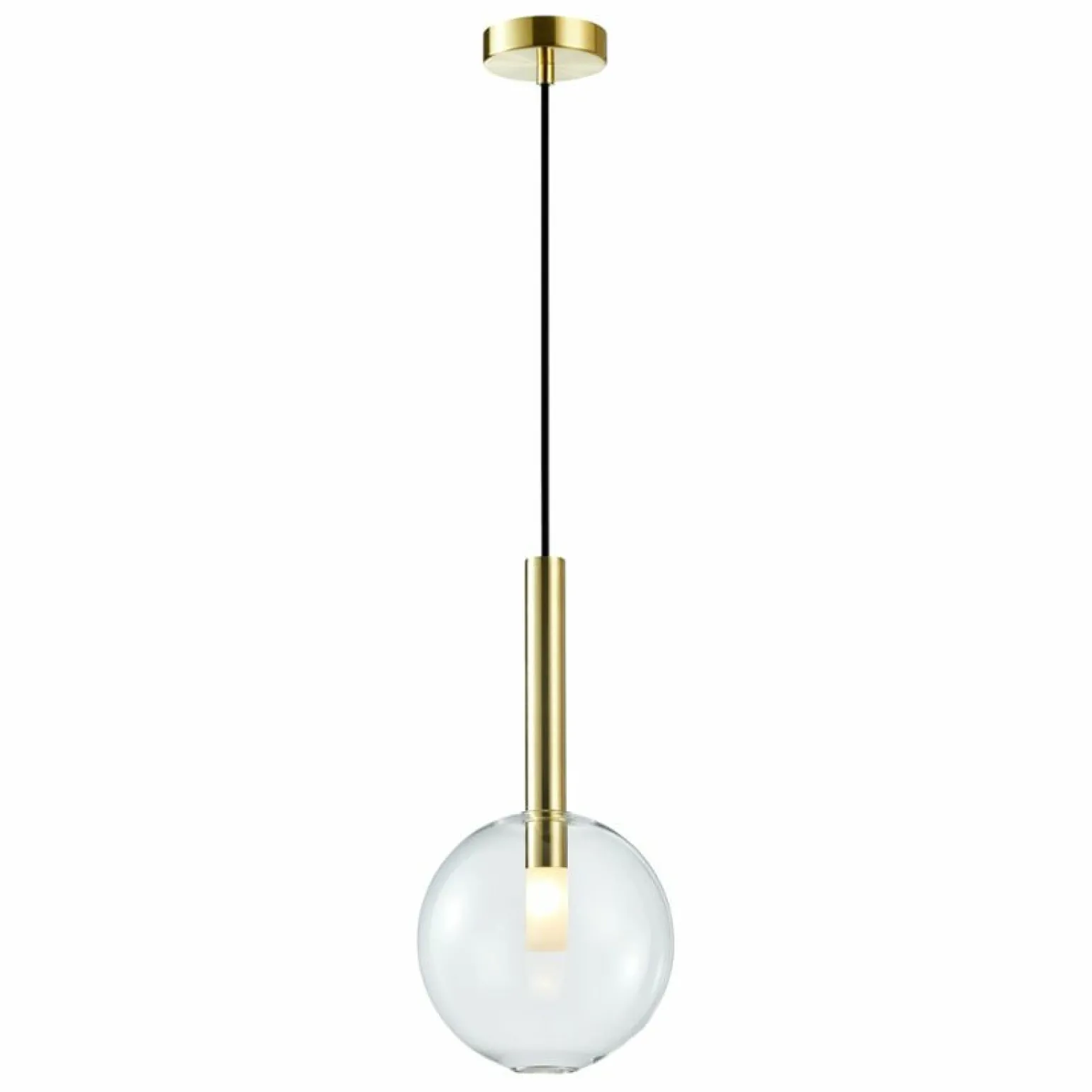 Shop Stylowa, pojedyncza lampa wisząca z kulą ML0328 NIKO | Kaja Żyrandole Nowoczesne