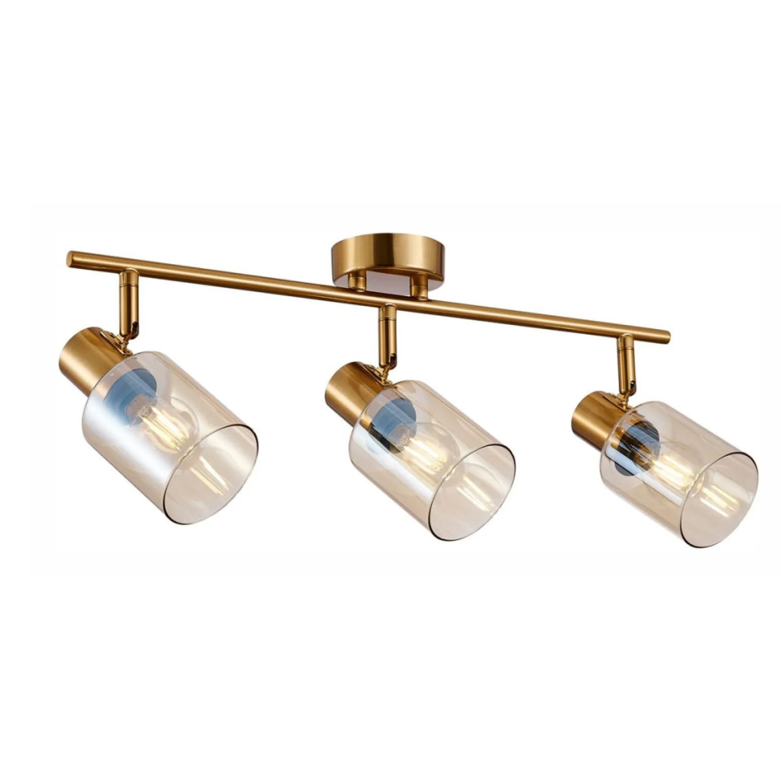 Online Stylowy reflektor do salonu SPL-65342-3-BRO-AMB SANTIA | Kaja Żyrandole Nowoczesne