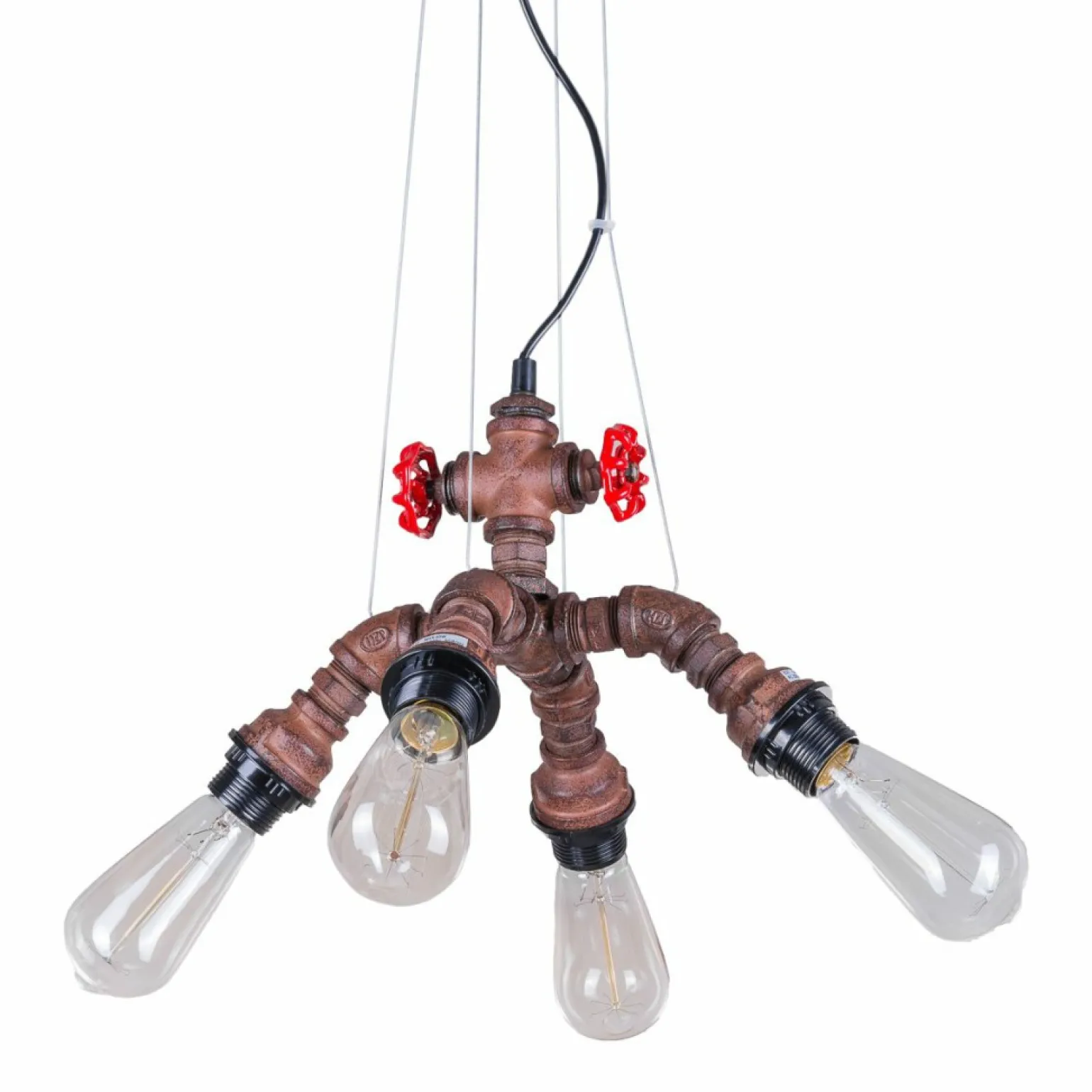 Cheap Surowa lampa wisząca MDM-2846/4A RUST MANILA | Kaja Oświetlenie Żyrandole Nowoczesne