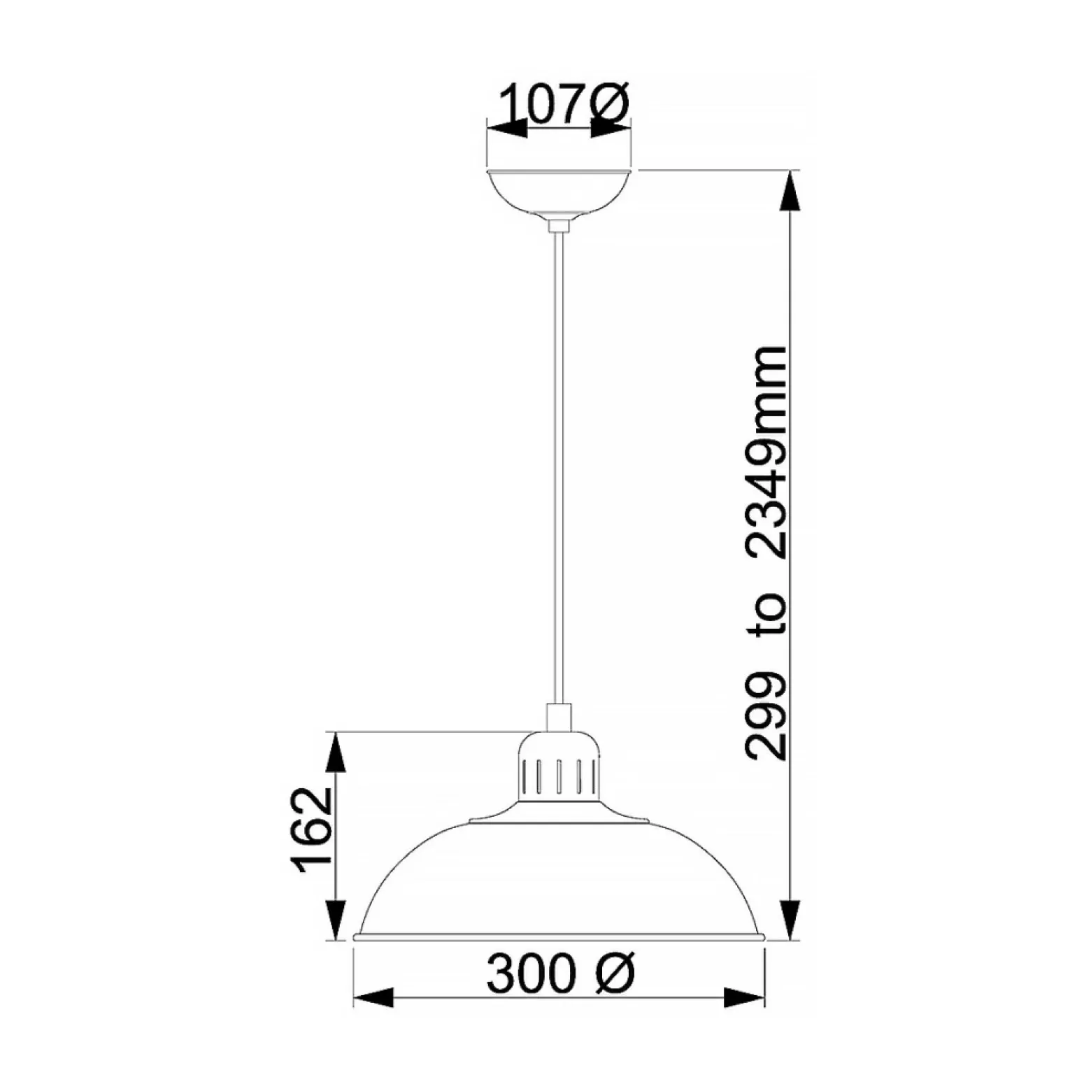 Clearance Szara lampa wisząca, regulowana FRANKLIN-P-GY z serii FRANKLIN Żyrandole Nowoczesne