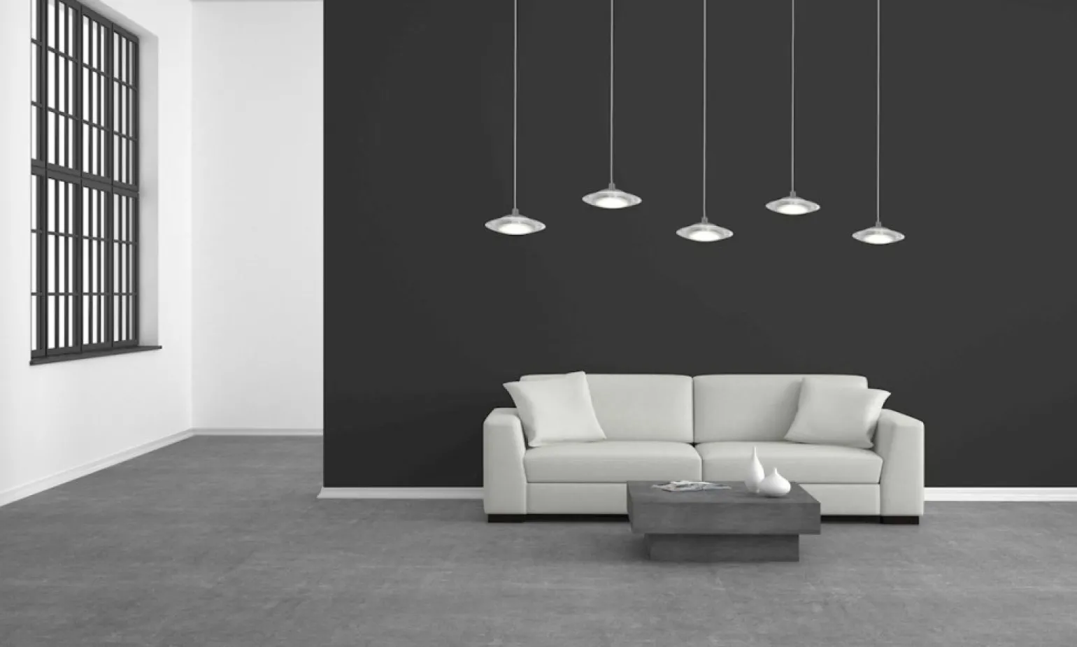 Fashion Szeroka, designerska lampa wisząca ML415 ELLIPSE | Kaja Oświetlenie Żyrandole Nowoczesne
