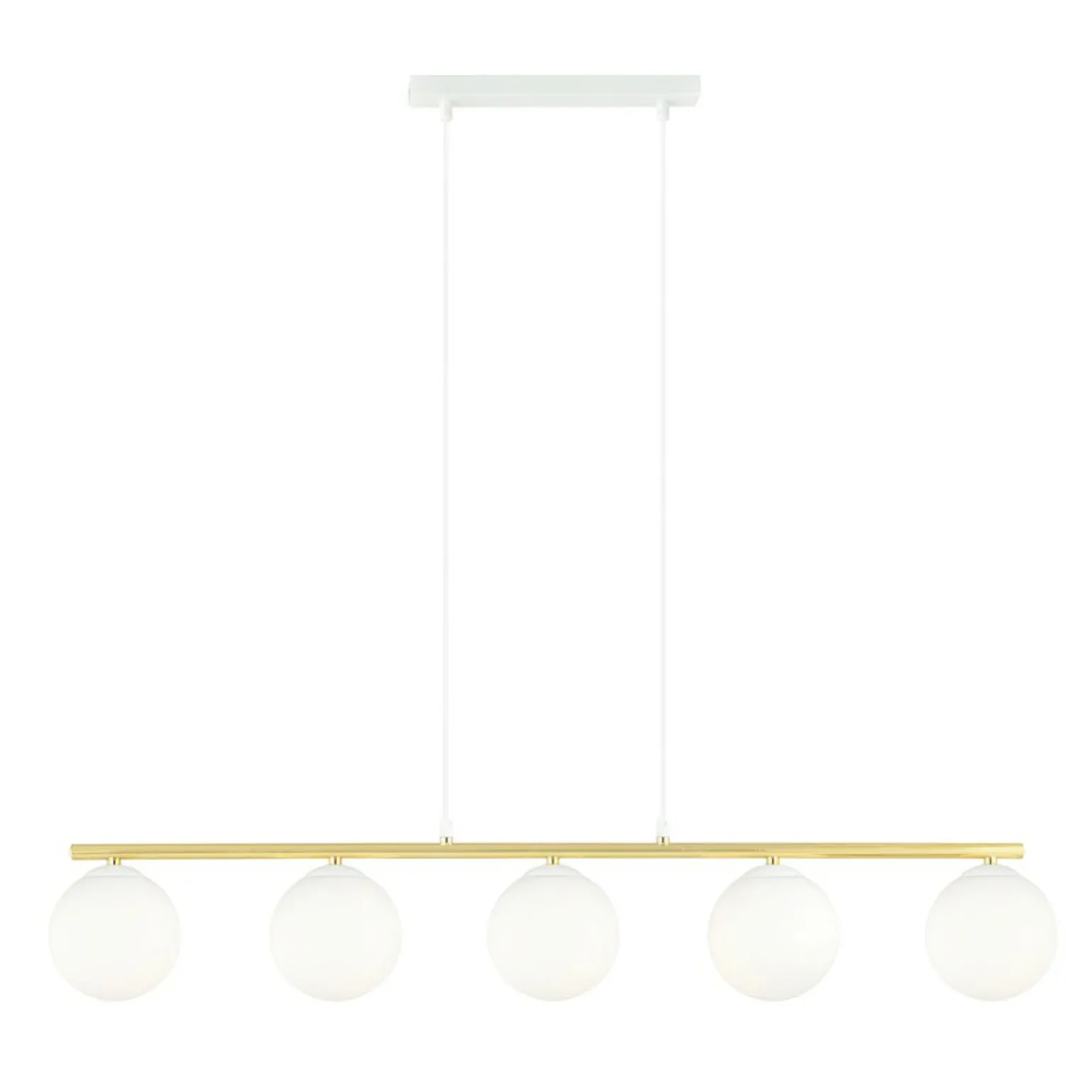 Sale Szeroka lampa wisząca do eleganckiej jadalni 1255/5 z serii ALLORA Żyrandole Nowoczesne