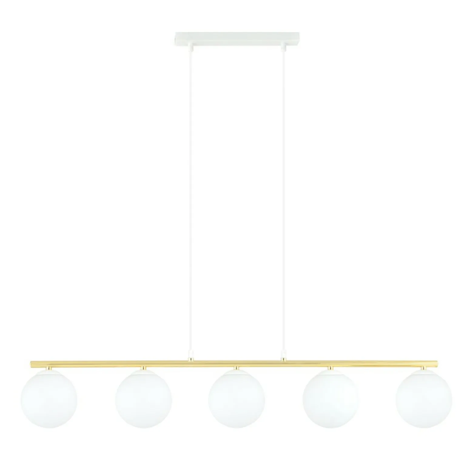 Sale Szeroka lampa wisząca do eleganckiej jadalni 1255/5 z serii ALLORA Żyrandole Nowoczesne