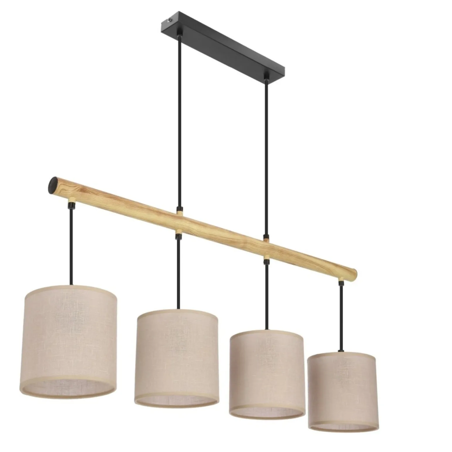 Best Sale Szeroka lampa wisząca w stylu rustykalnym 34-38401 COMBI | Kaja Żyrandole Nowoczesne