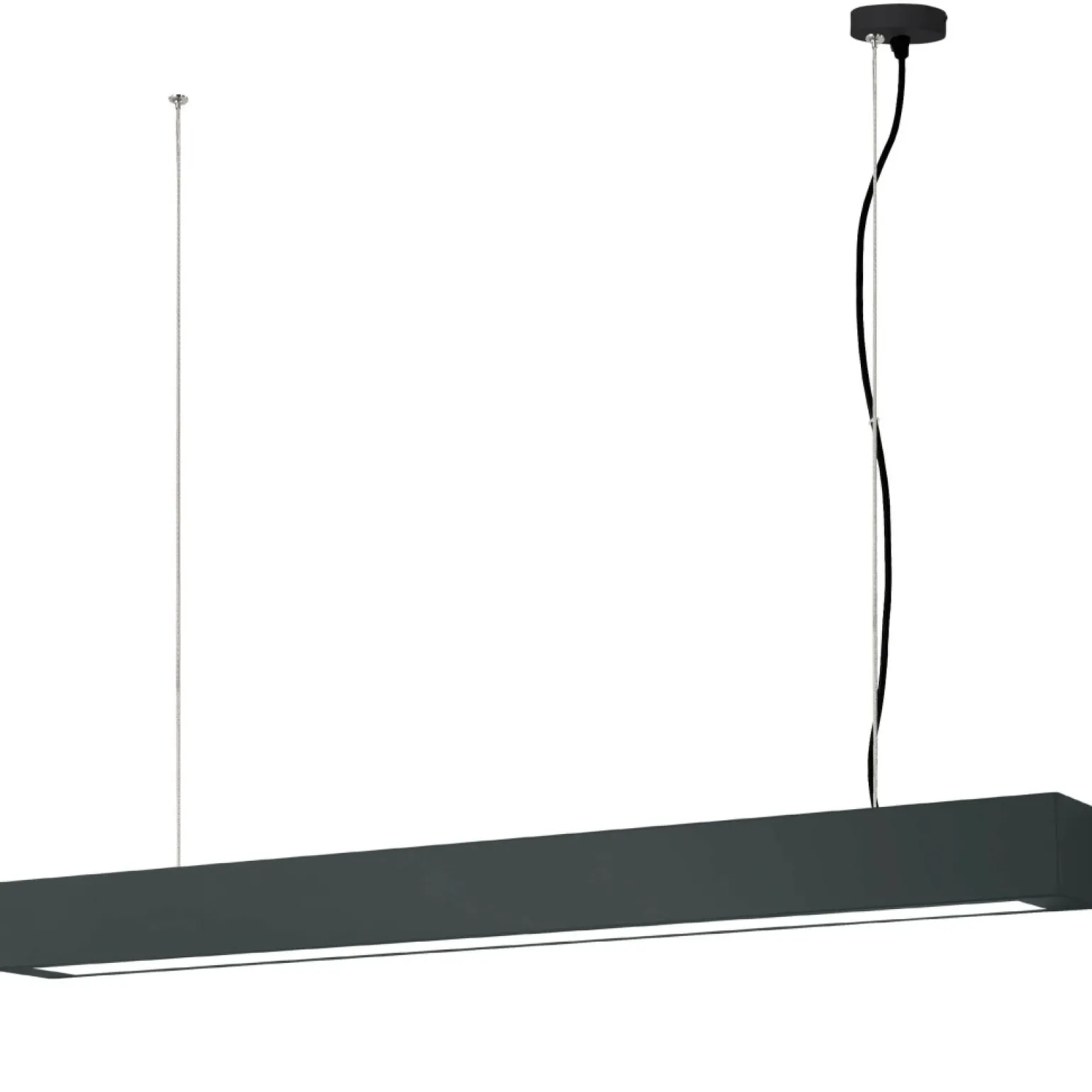 Online Szeroka lampa wisząca93cm LP-7001/1P 20 BK-93 24 CCT IBROS | Kaja Żyrandole Nowoczesne