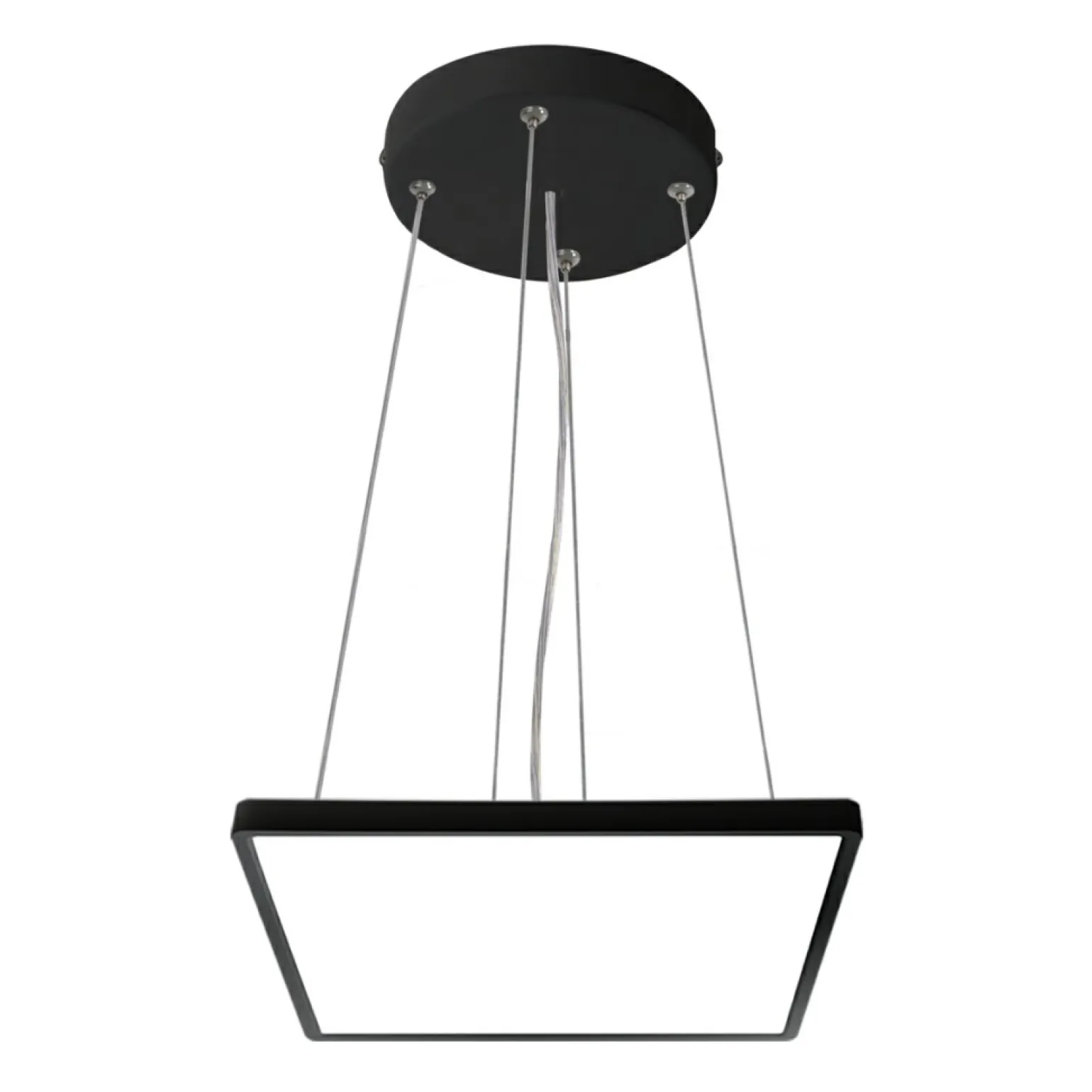 Discount Techniczna lampa wisząca LED 23x23 PND-83625-230S-18W-BL BASTIA | Kaja Żyrandole Nowoczesne