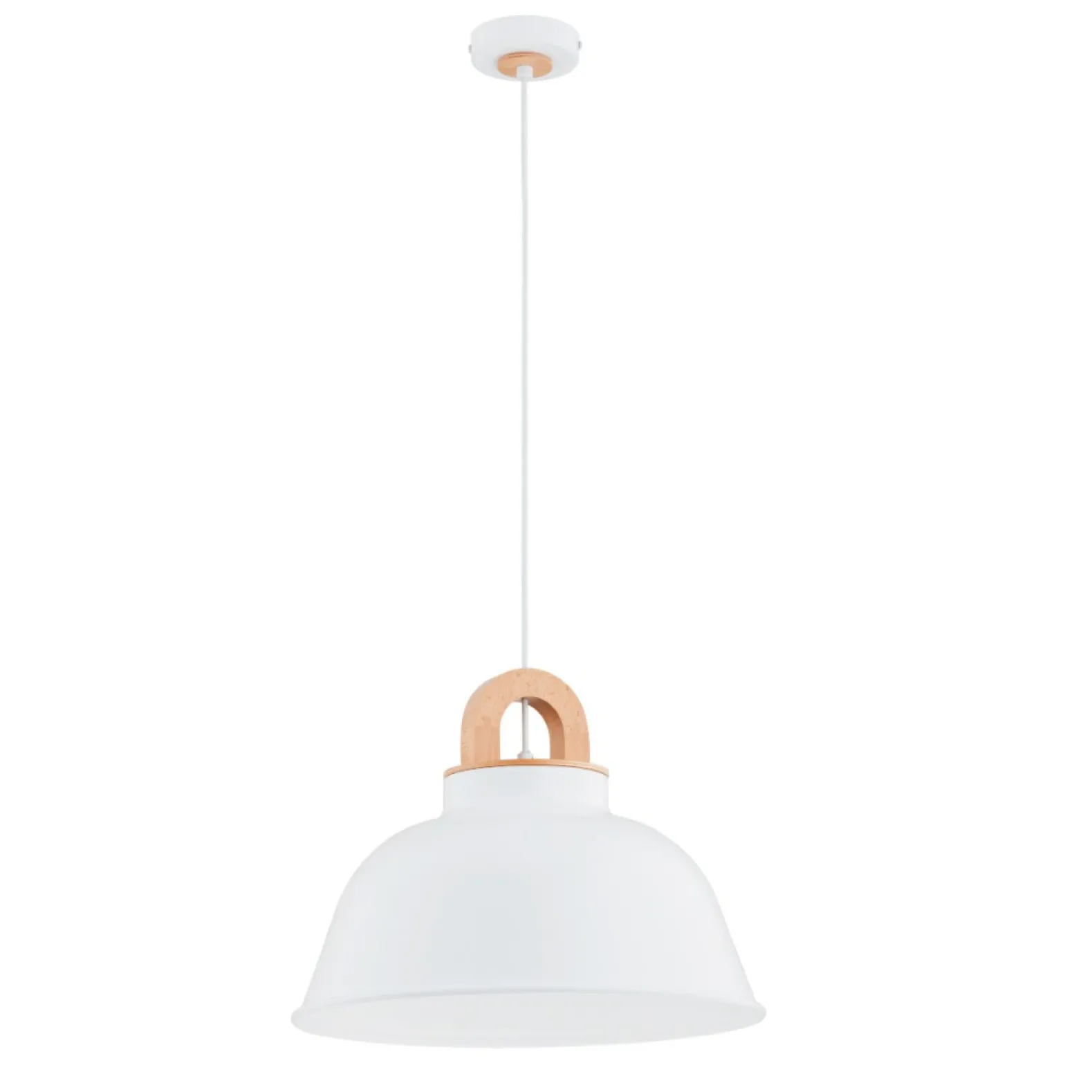 Shop Tradycyjna lampa wisząca, biały klosz AL 61346 z serii VAYPER Żyrandole Nowoczesne