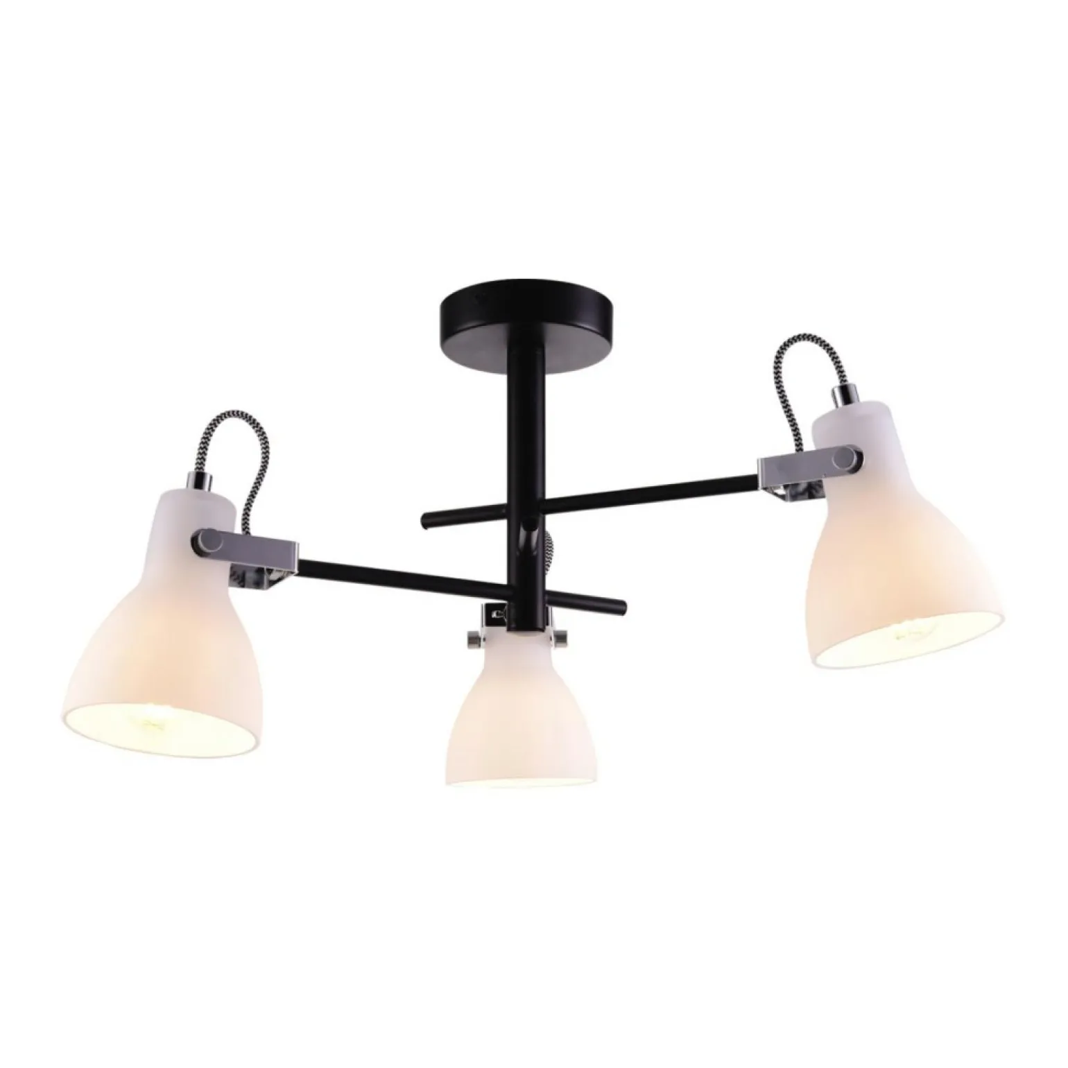 Best Trójramienna, regulowana lampa sufitowa K-8110 KANTI | Kaja Żyrandole Nowoczesne
